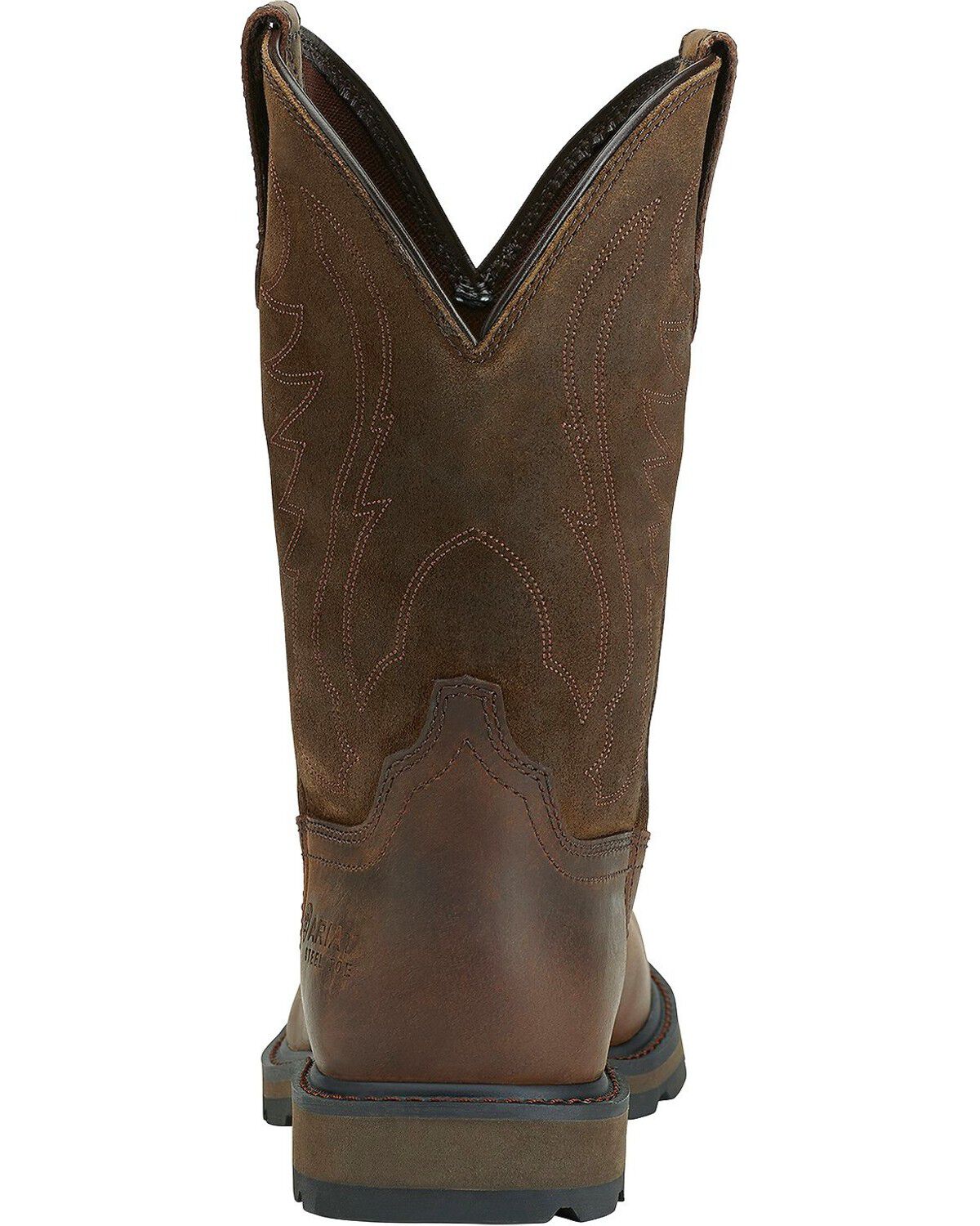 Ariat Men's Groundbreaker Pull On Work Boots - Steel Toe