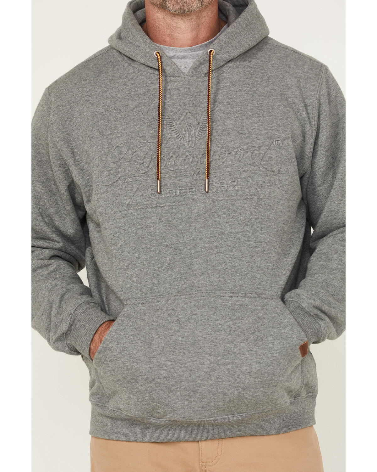Thorogood Men's Heavyweight Brushed Embossed Logo Hooded Sweatshirt