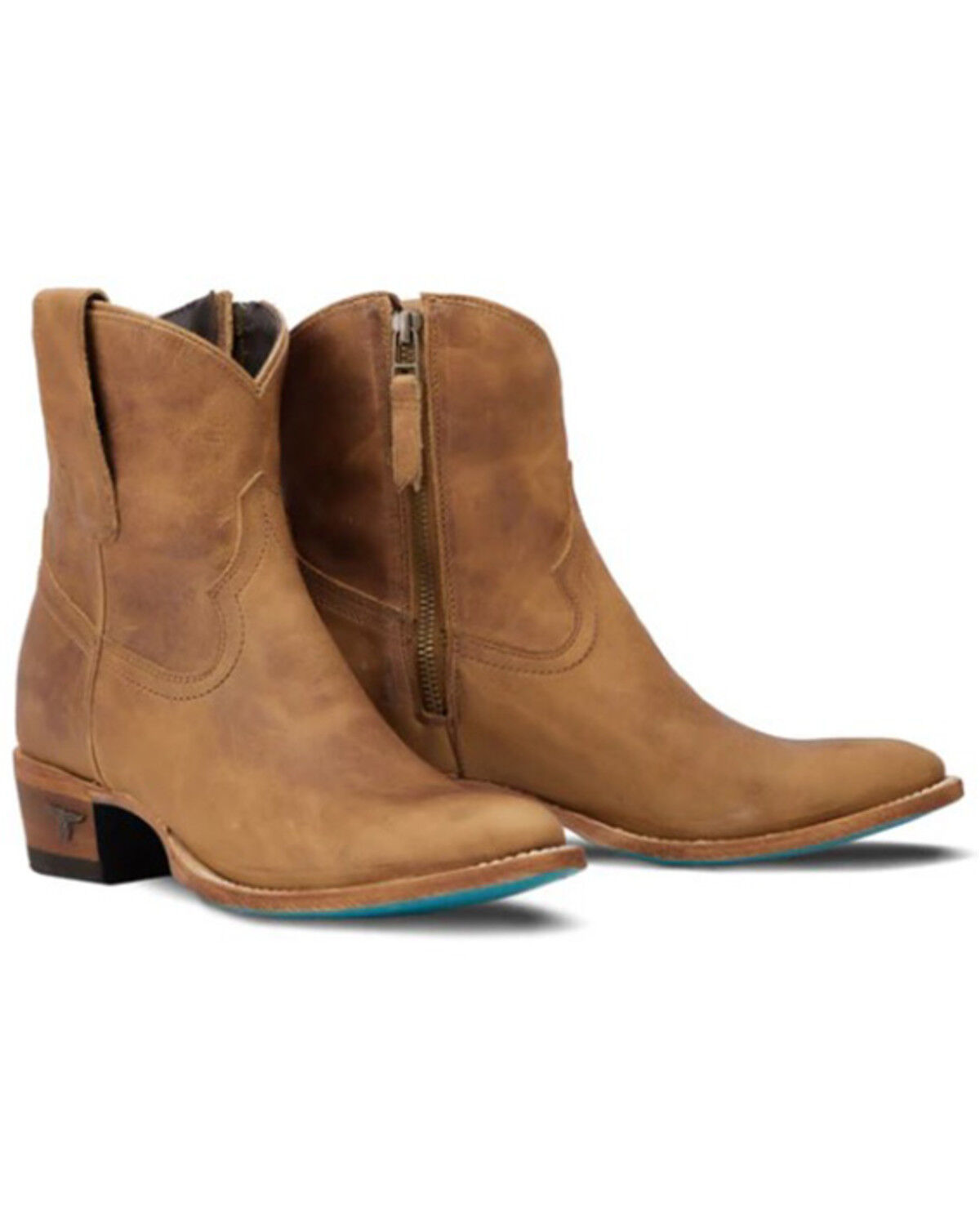 Lane Women's Plain Jane Western Booties - Round Toe