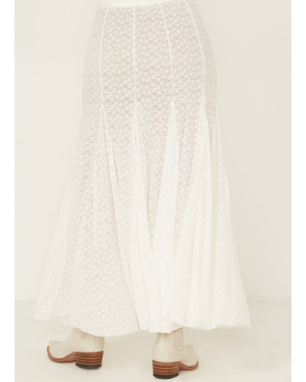 Free People Women's Kiss Kiss Lace Slip Maxi Skirt