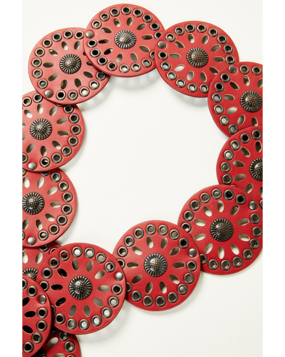 Cowgirls Rock Women's Round Concho Western Belt