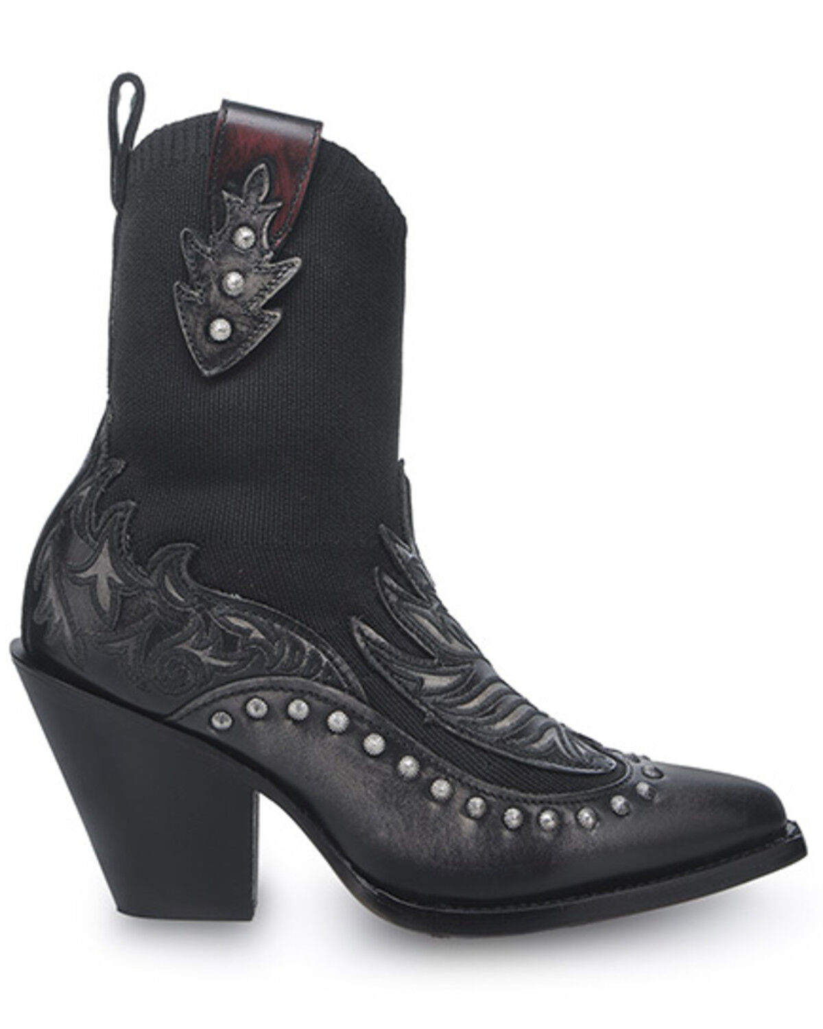 Corral Women's Studded Outlay Western Booties - Snip Toe