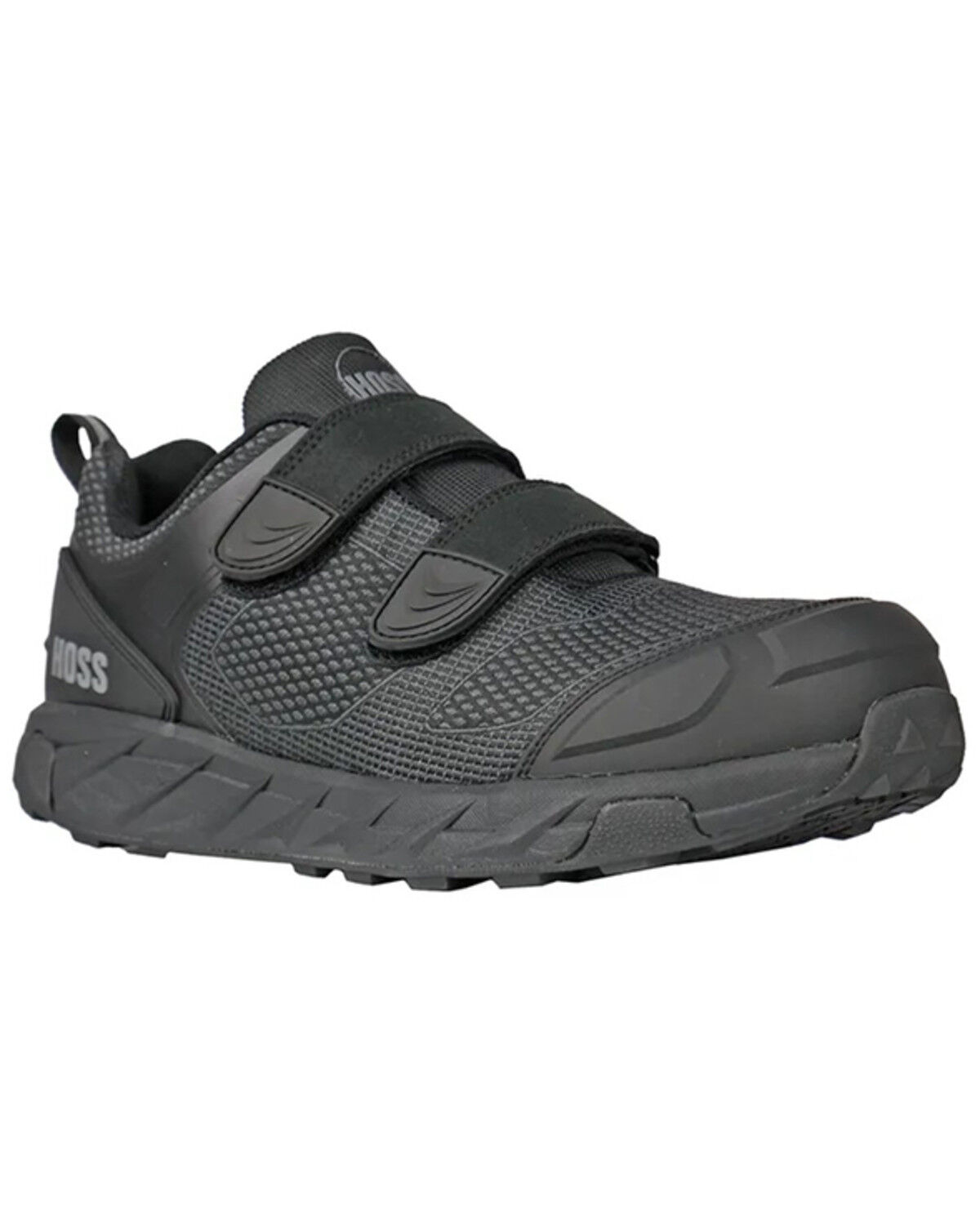Hoss Men's Buster Low Velcro Waterproof Slip Resistant Work Shoes - Carbon Nano Toe