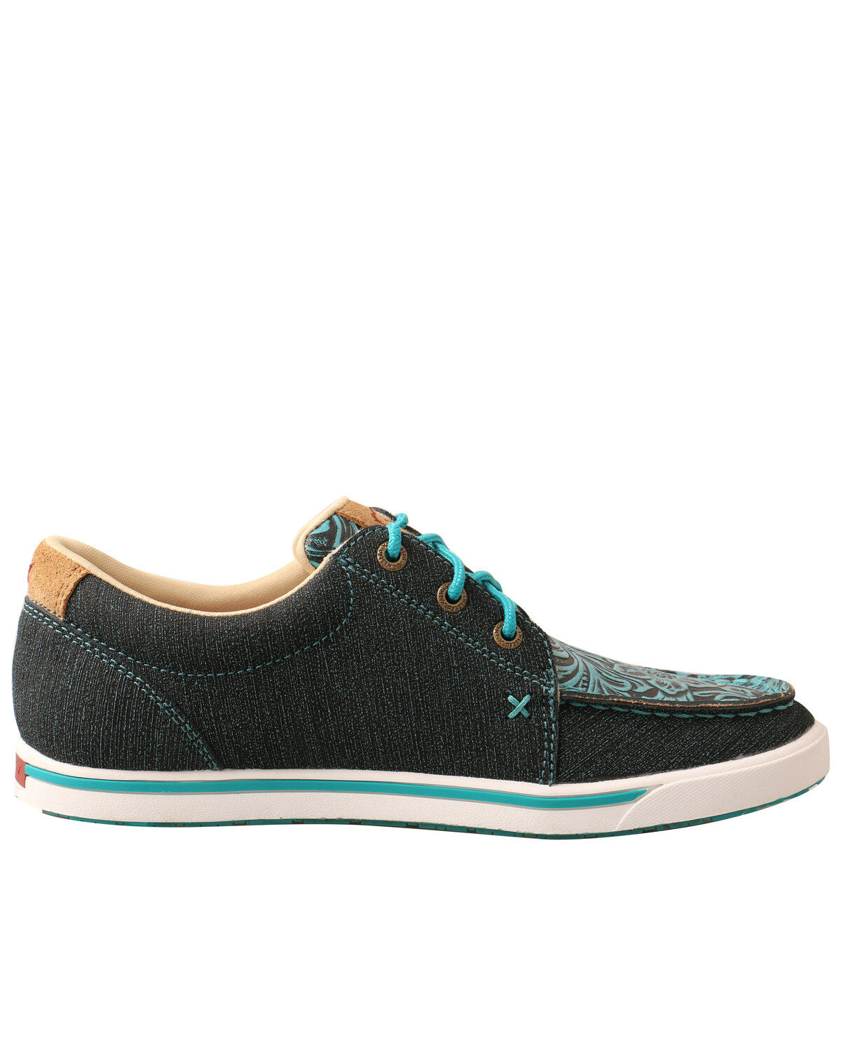 Twisted X Women's Dark Teal Casual Shoes - Moc Toe