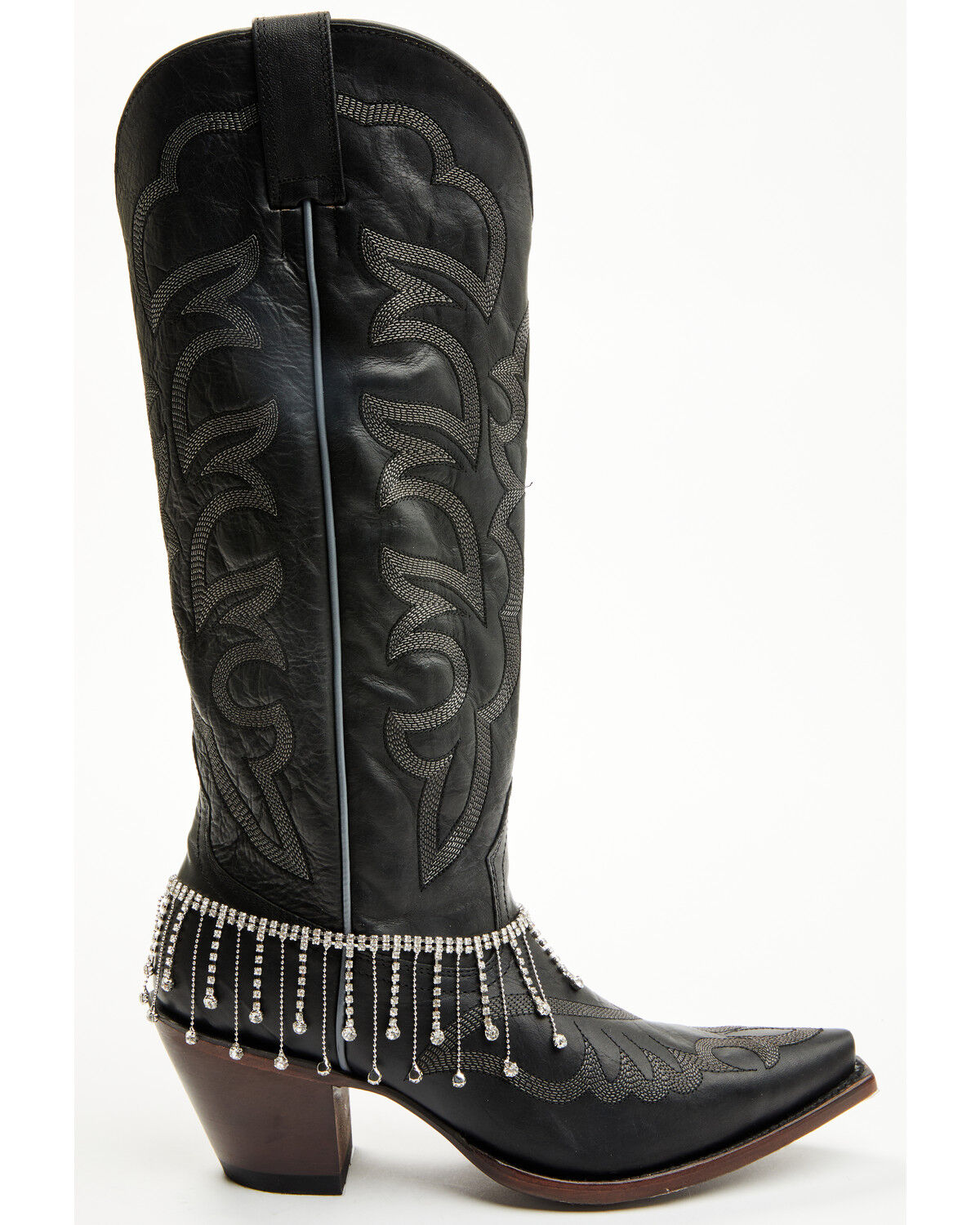 Boot Barn Women's Rhinestone Studded Fringe Boot Jewelry