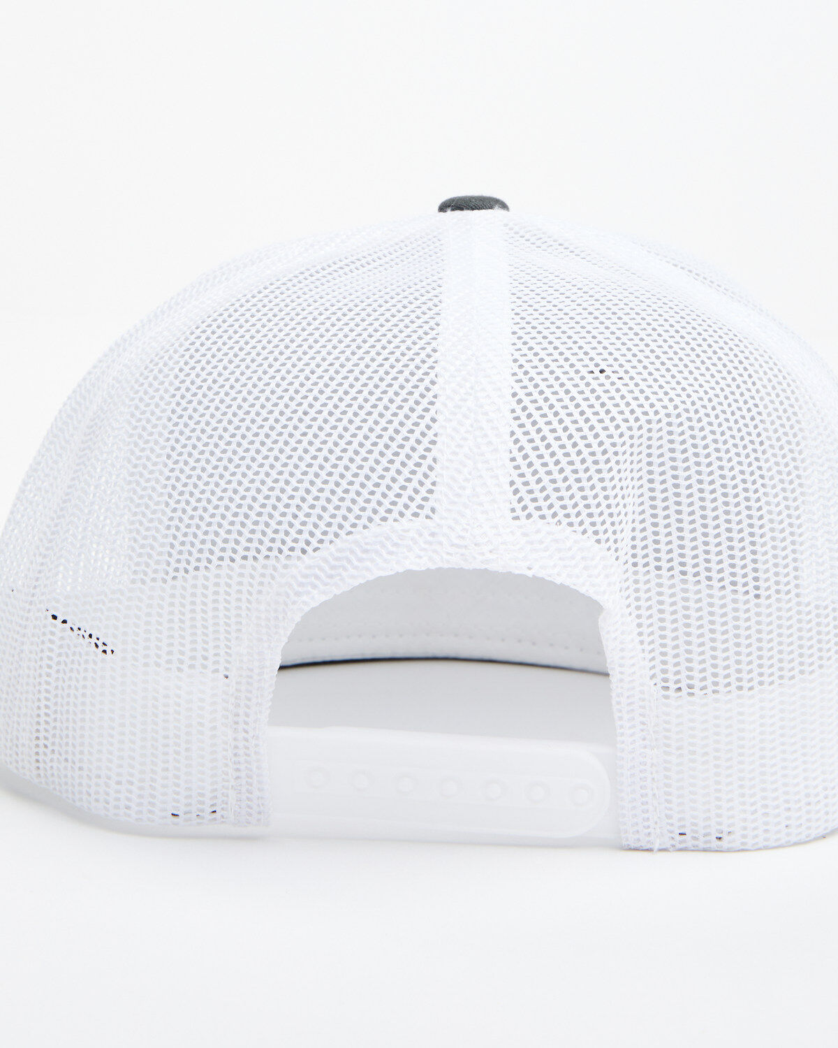 Lazy J Ranch Men's Gray & White Serape Cow Patch Mesh-Back Ball Cap