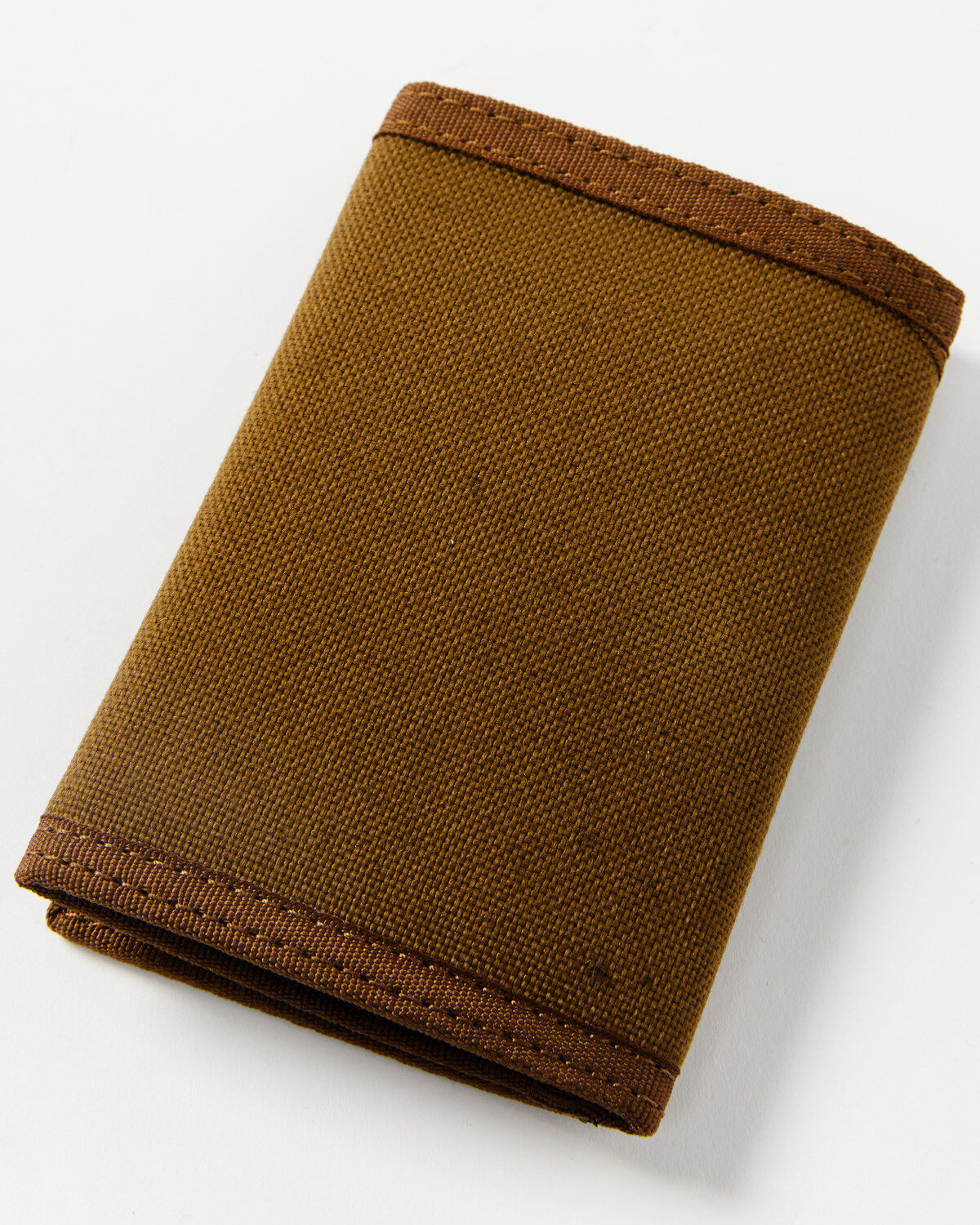 Hawx Men's Pecan Nylon Bi-Fold Wallet