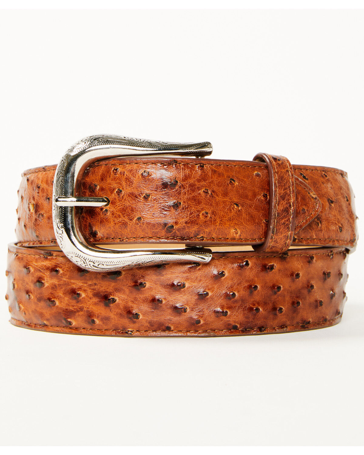 Cody James Black 1978® Men's Dawson Exotic Full Quill Ostrich Leather Belt