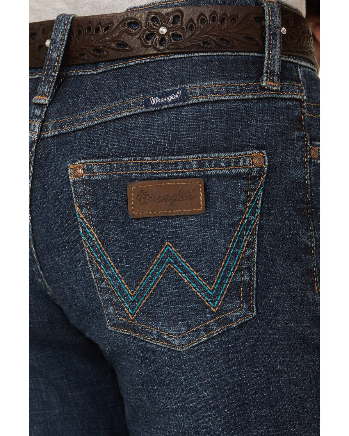 Wrangler Girls' Trouser Stretch Denim Jeans