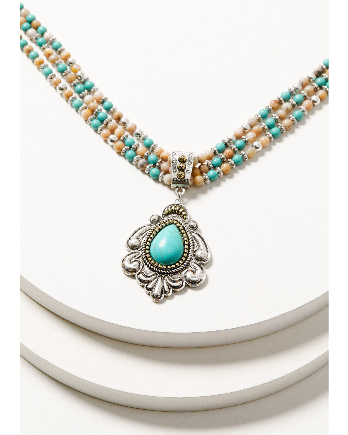 Shyanne Women's Wild Blossom Multi Beaded Necklace
