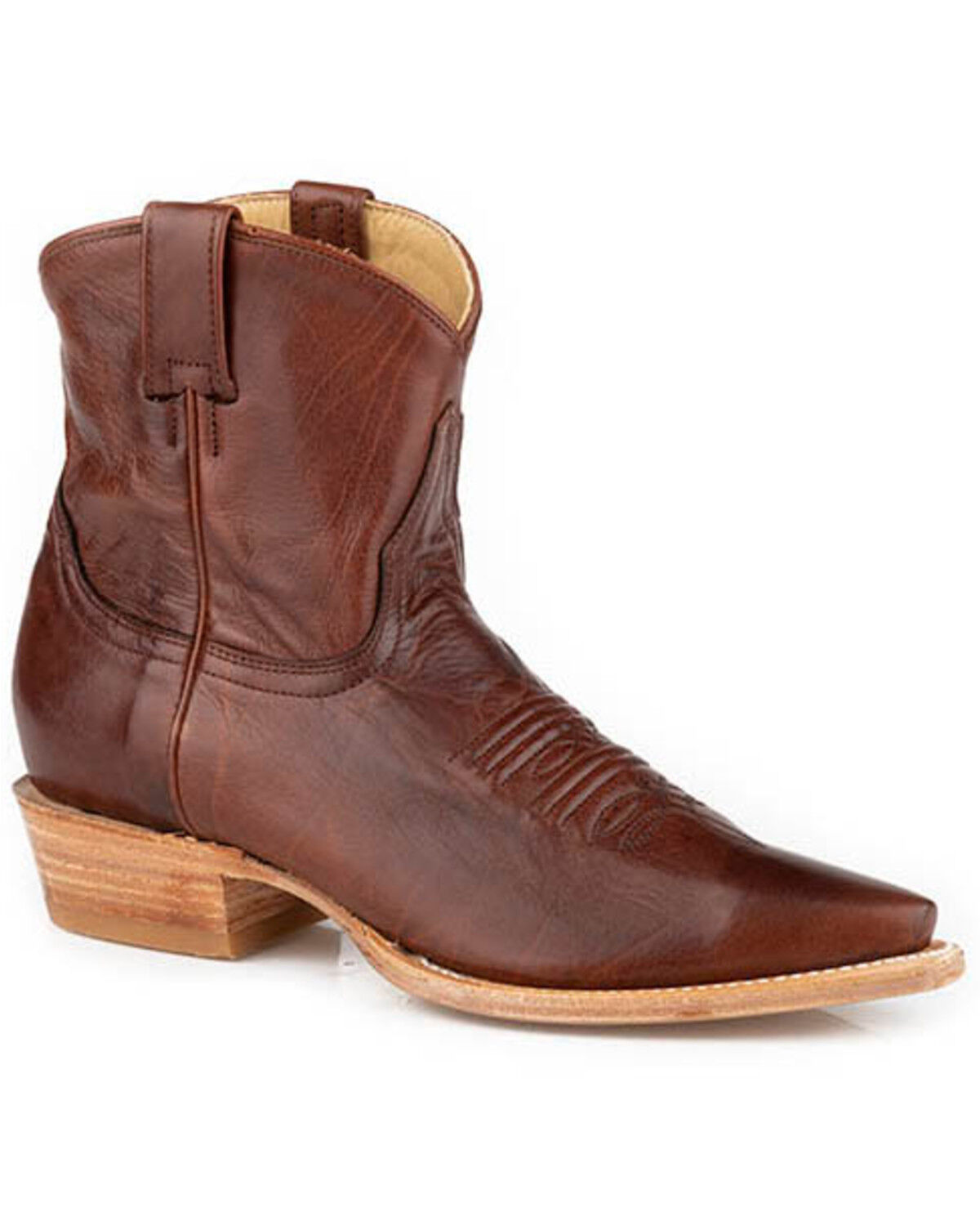 Stetson Women's Riley Western Booties - Snip Toe