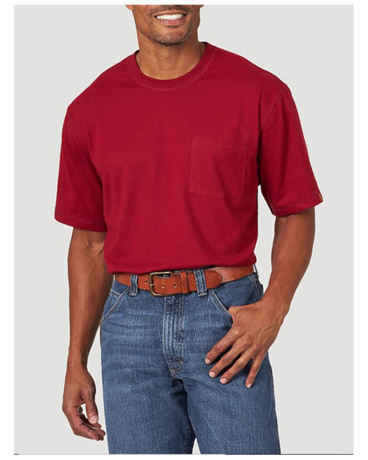 Wrangler Riggs Men's Performance Pocket Work T-Shirt