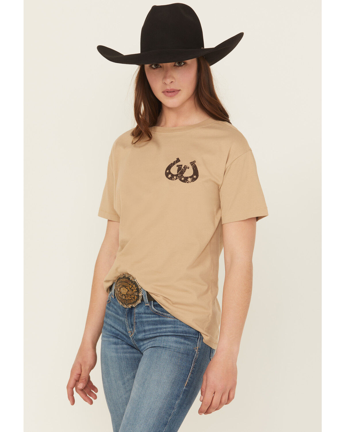 Shyanne Women's Everyone Thinks They're Cowboy Short Sleeve Graphic Tee
