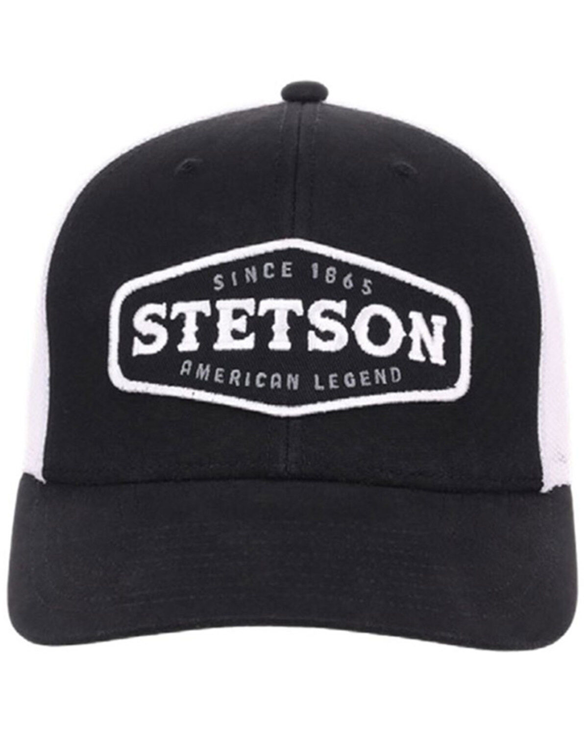 Stetson Men's Embroidered Logo Patch Trucker Cap