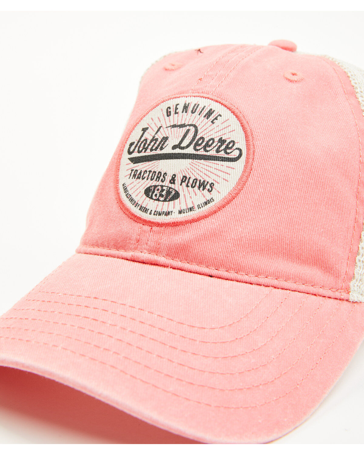 John Deere Women's Logo Circle Patch Baseball Cap
