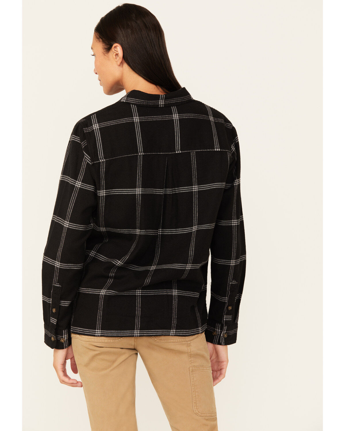 Carhartt Women's Rugged Flex Loose Fit Midweight Long Sleeve Flannel Shirt