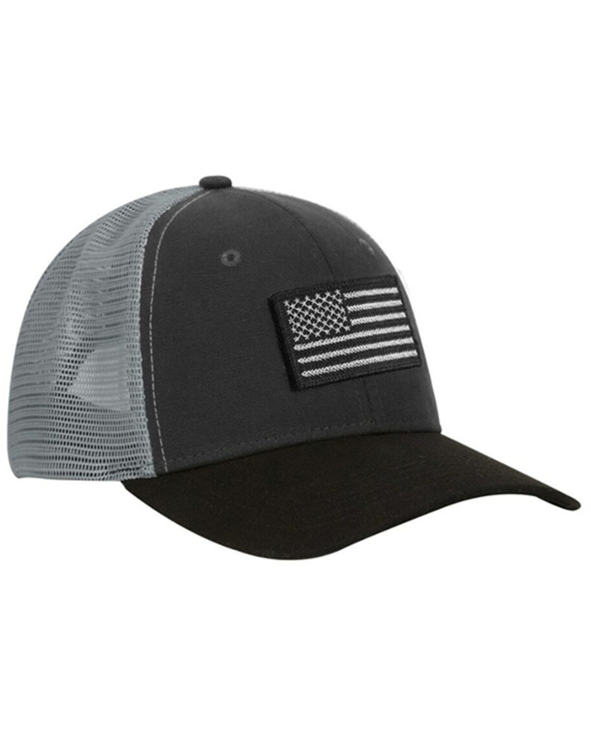 Dri-Duck Men's Hudson Americana Flag Patch Ball Cap
