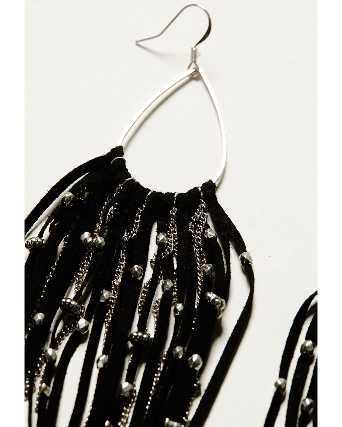 Idyllwind Women's Harrow Black Fringe Earrings
