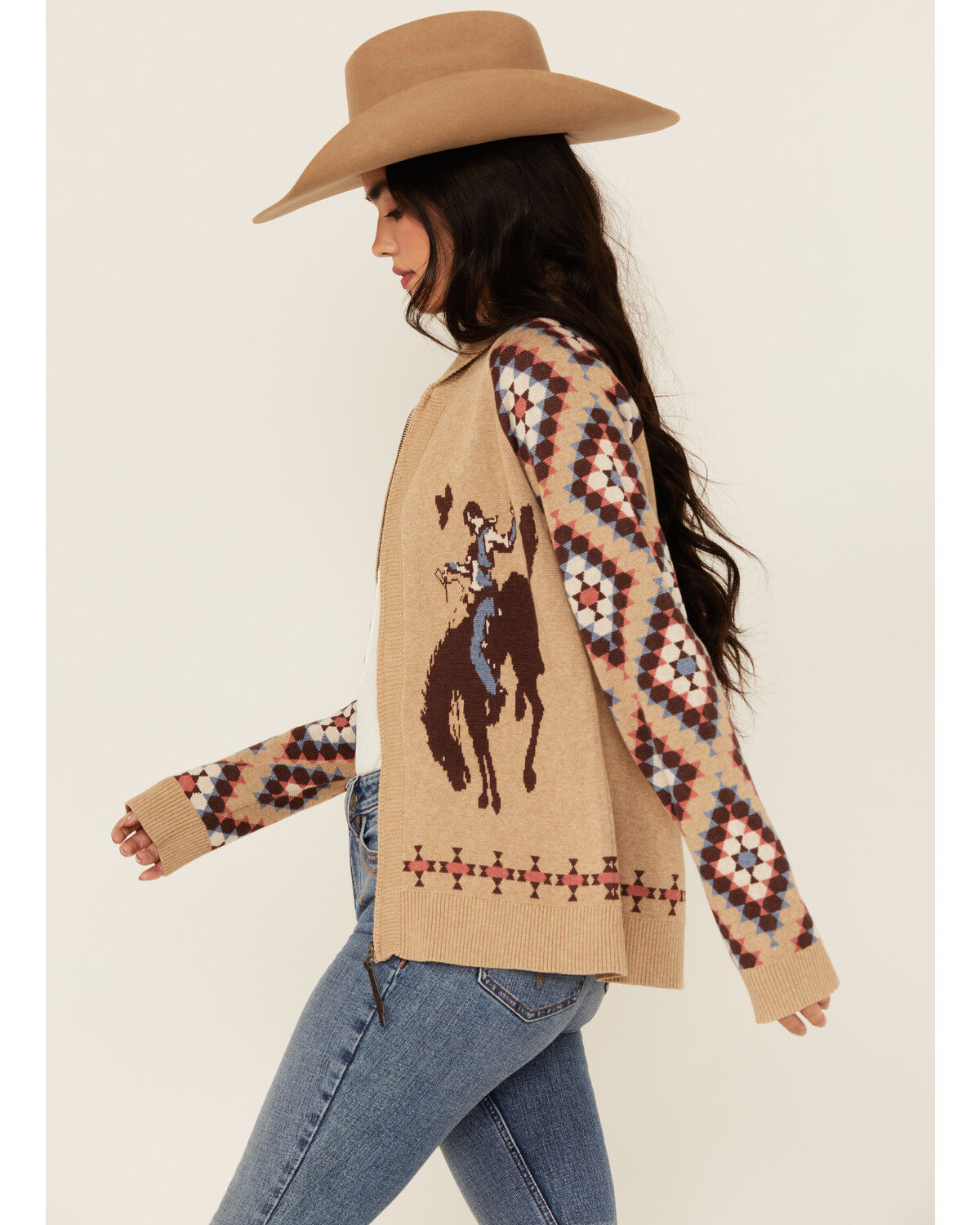 Tasha Polizzi Women's Rodeo Zip Cardigan