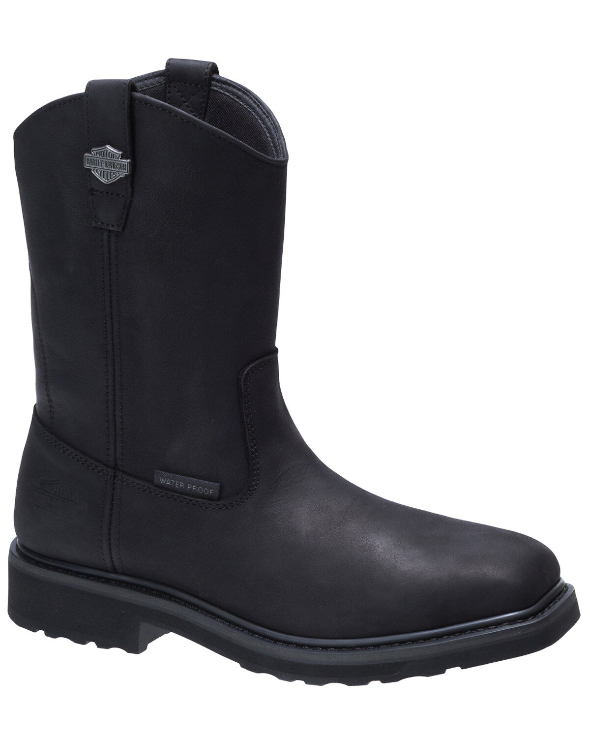 Harley Davidson Men's Altman Black Western Work Boots - Composite Toe
