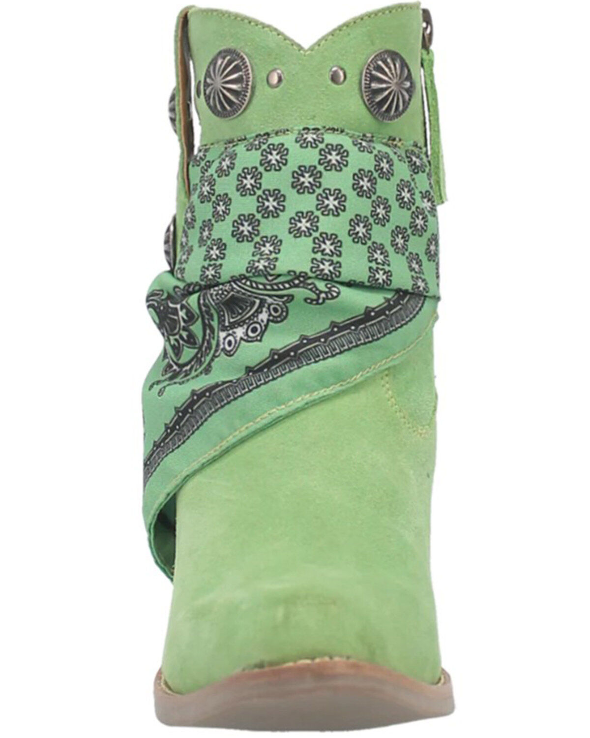 Dingo Women's Suede Bandida Western Booties - Round Toe