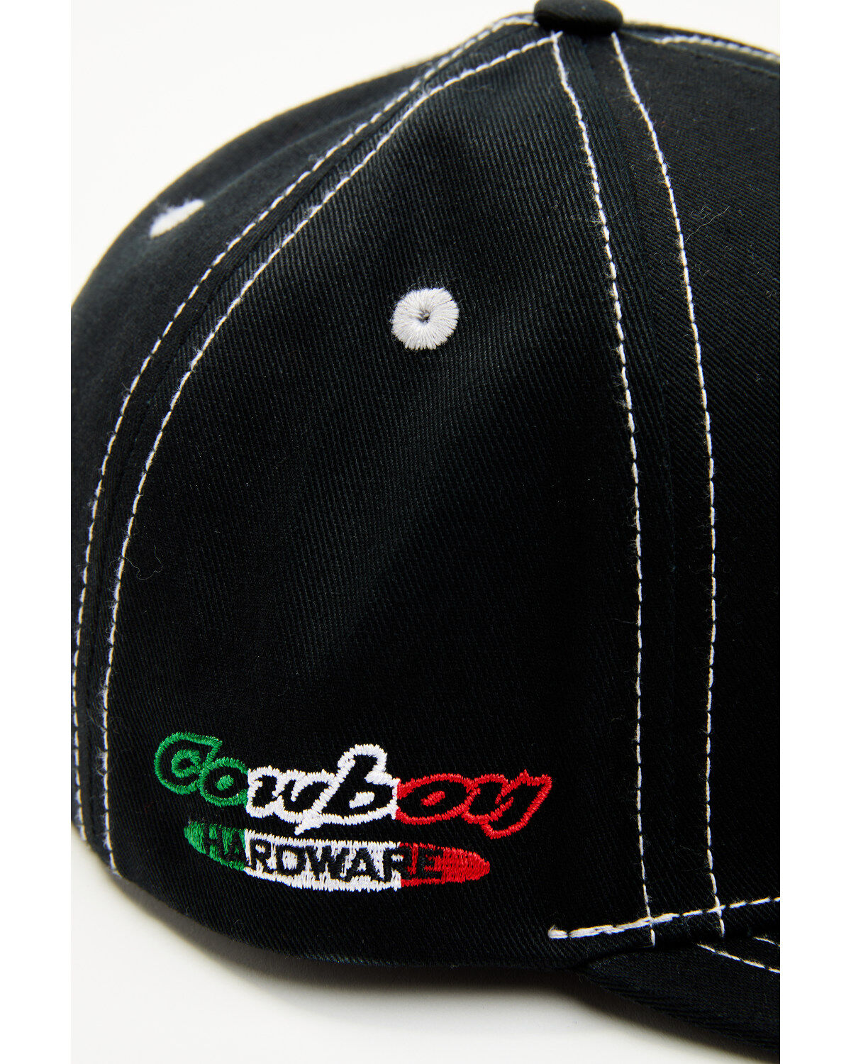 Cowboy Hardware Men's Mexico Flag Bull Rider Ball Cap