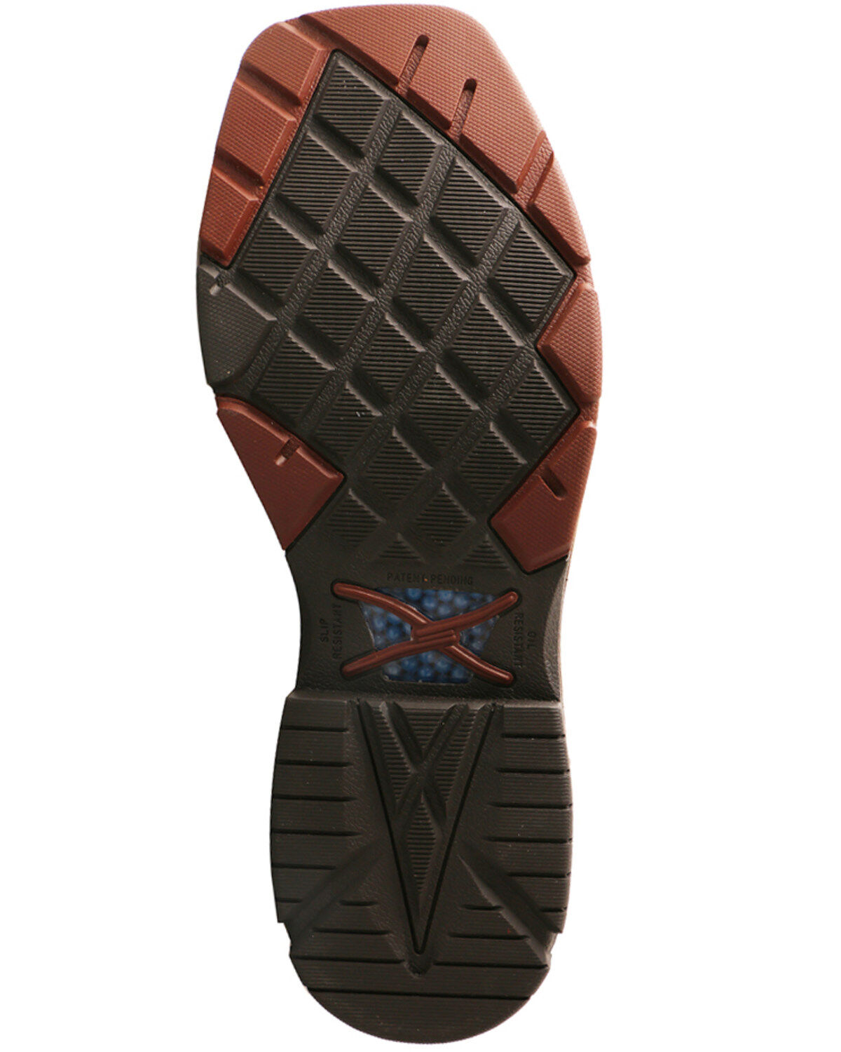 Twisted X Men's Brown CellStretch Western Work Boots - Alloy Toe