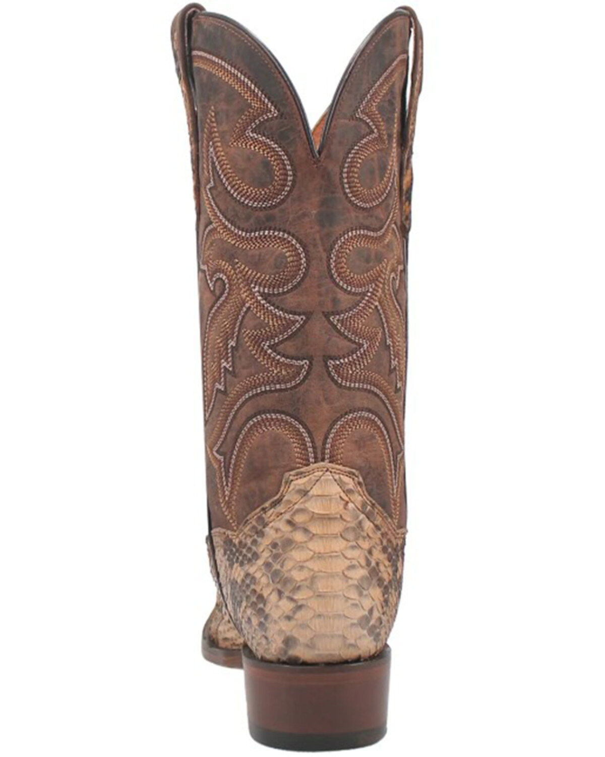 Dan Post Men's Exotic Python Western Boots - Snip Toe