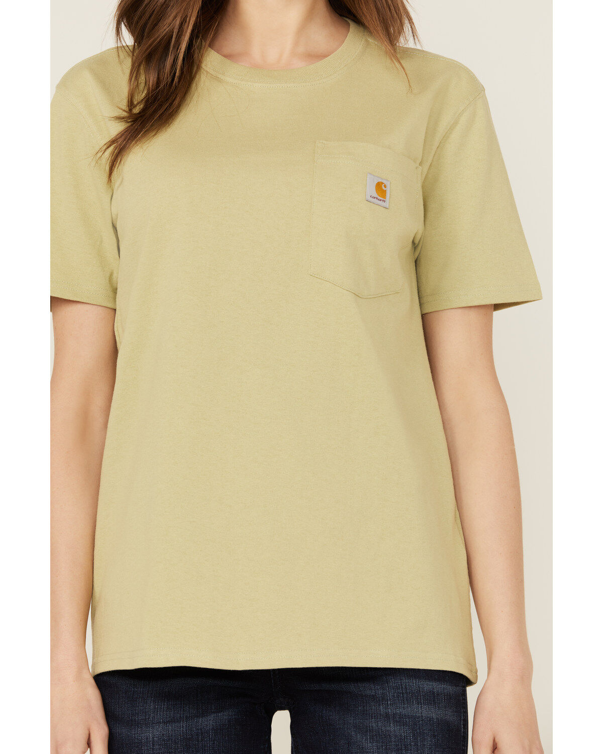 Carhartt Women's Loose Fit Heavyweight Short Sleeve Pocket Tee