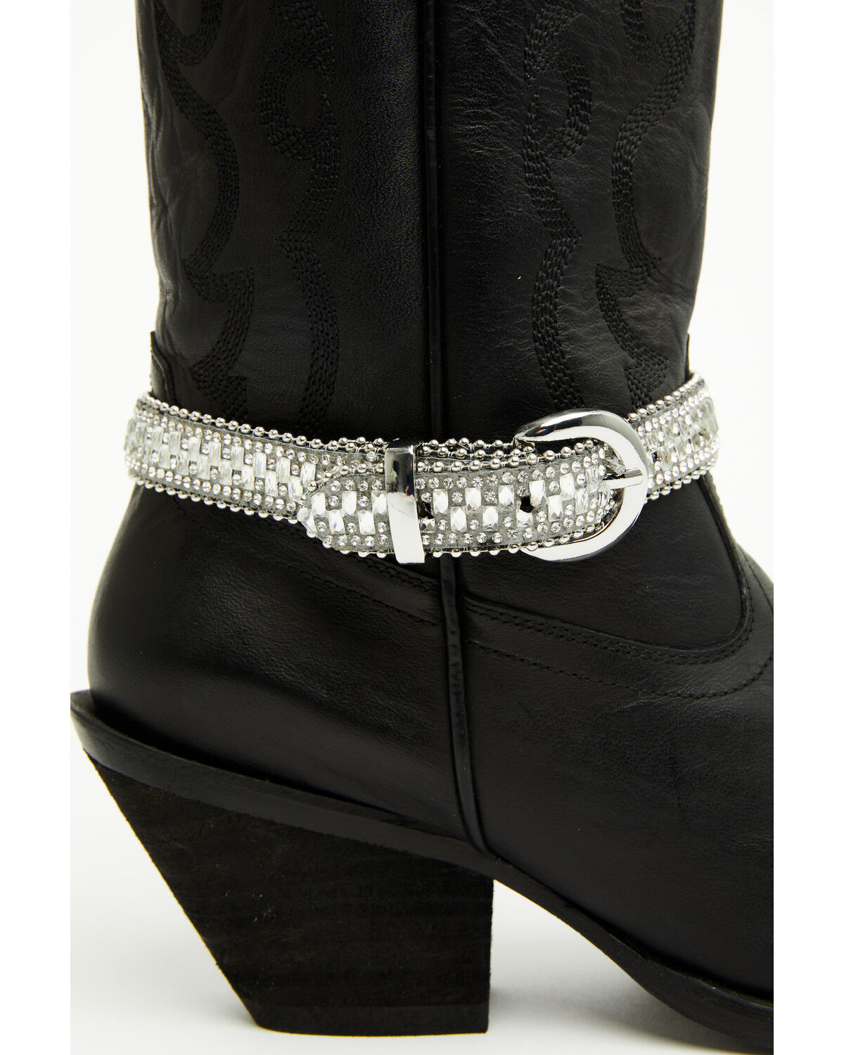 Shyanne Women's Rhinestone Boot Strap