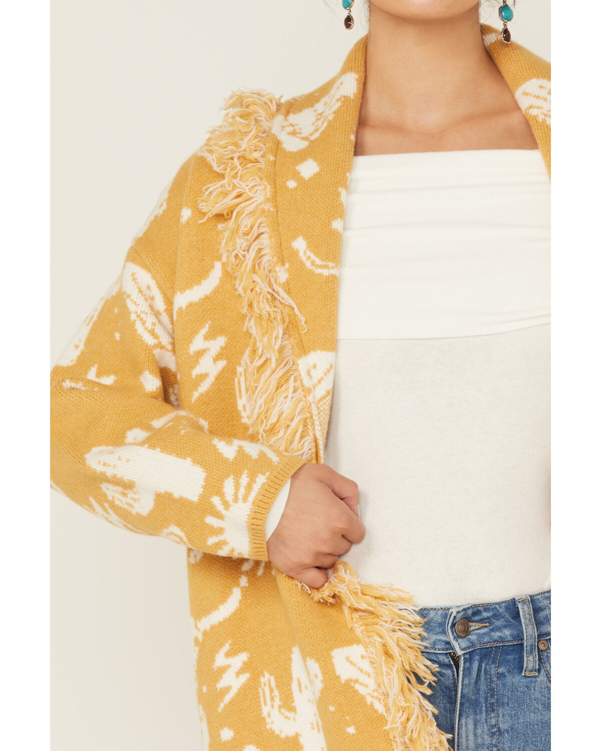 Blue B Women's Cactus Longline Cardigan