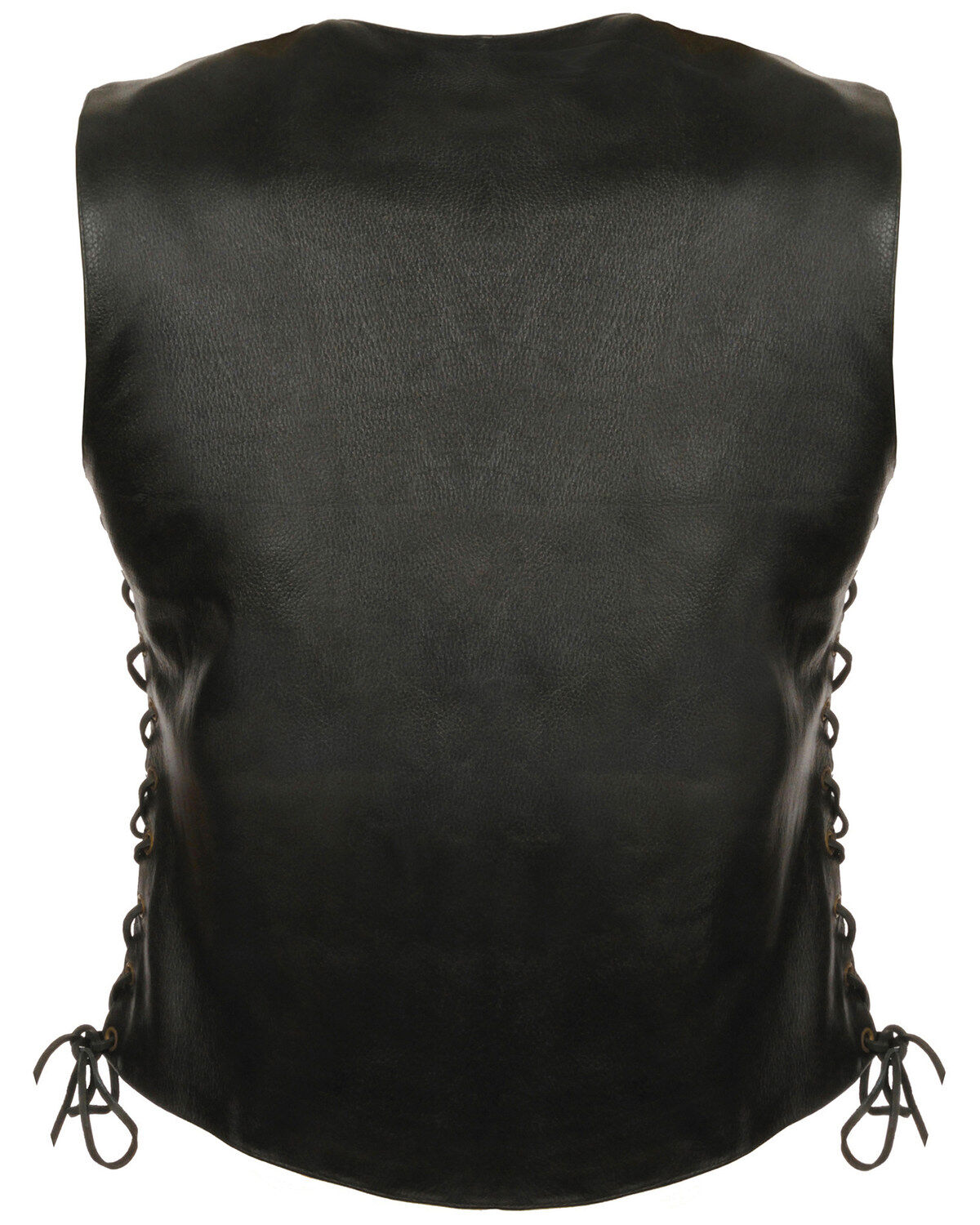 Milwaukee Leather Women's Side Lace Snap Front Vest - 3X