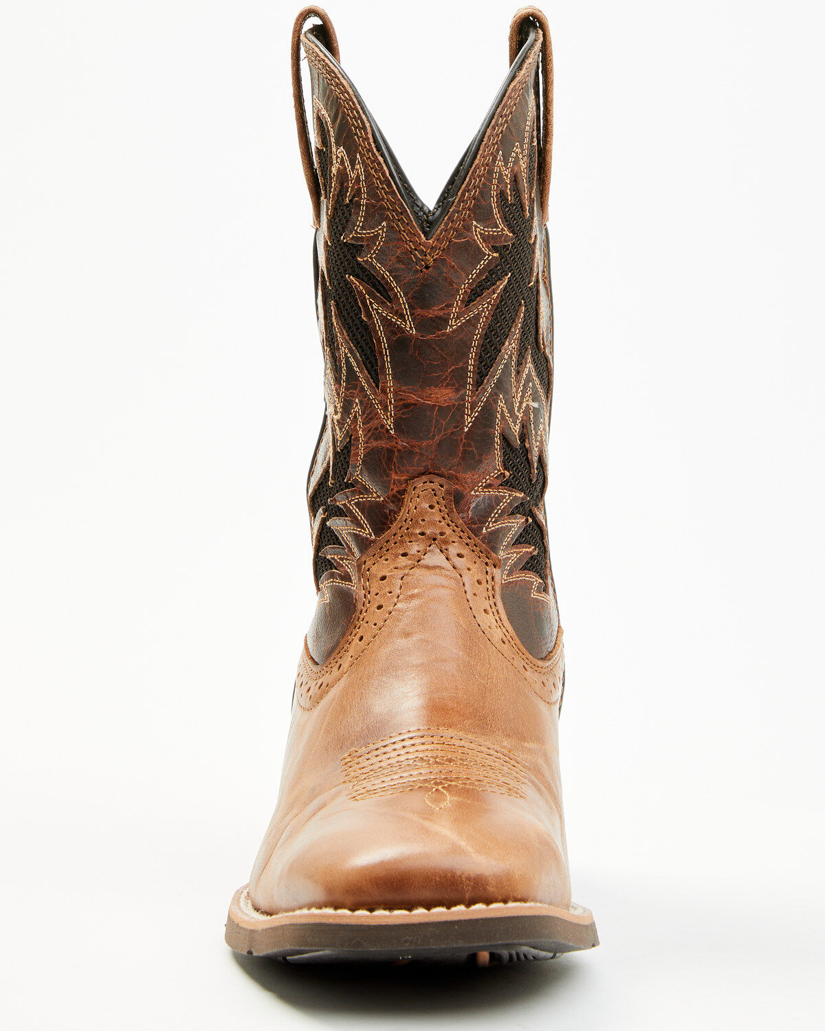 Ariat Men's Sport Cool VentTEK Western Performance Boots - Broad Square Toe