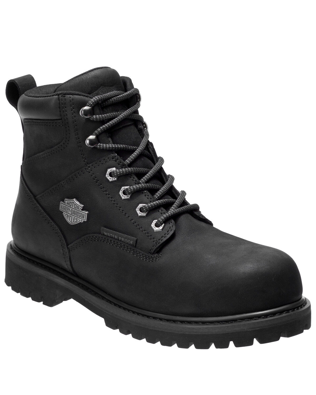 Harley Davidson Men's Gavern Waterproof Work Boots - Soft Toe