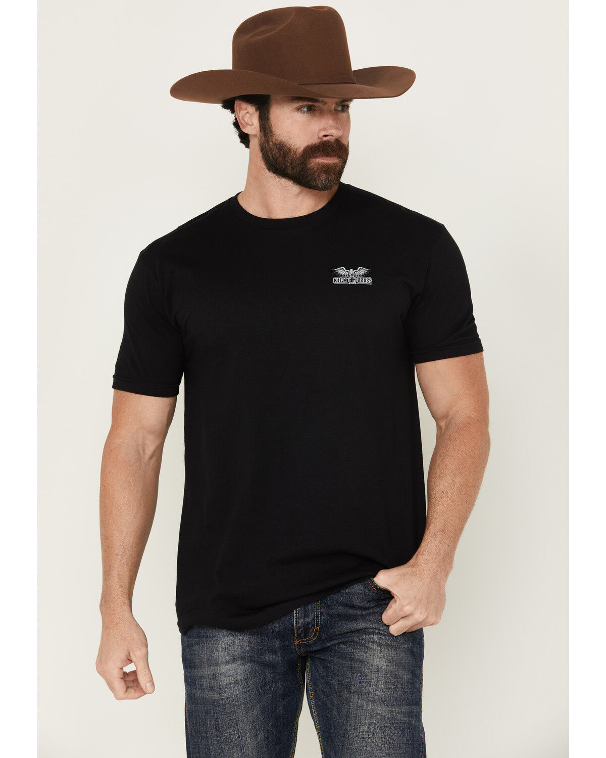 Kick Brass Men's Pledge Of Allegiance Short Sleeve Graphic T-Shirt