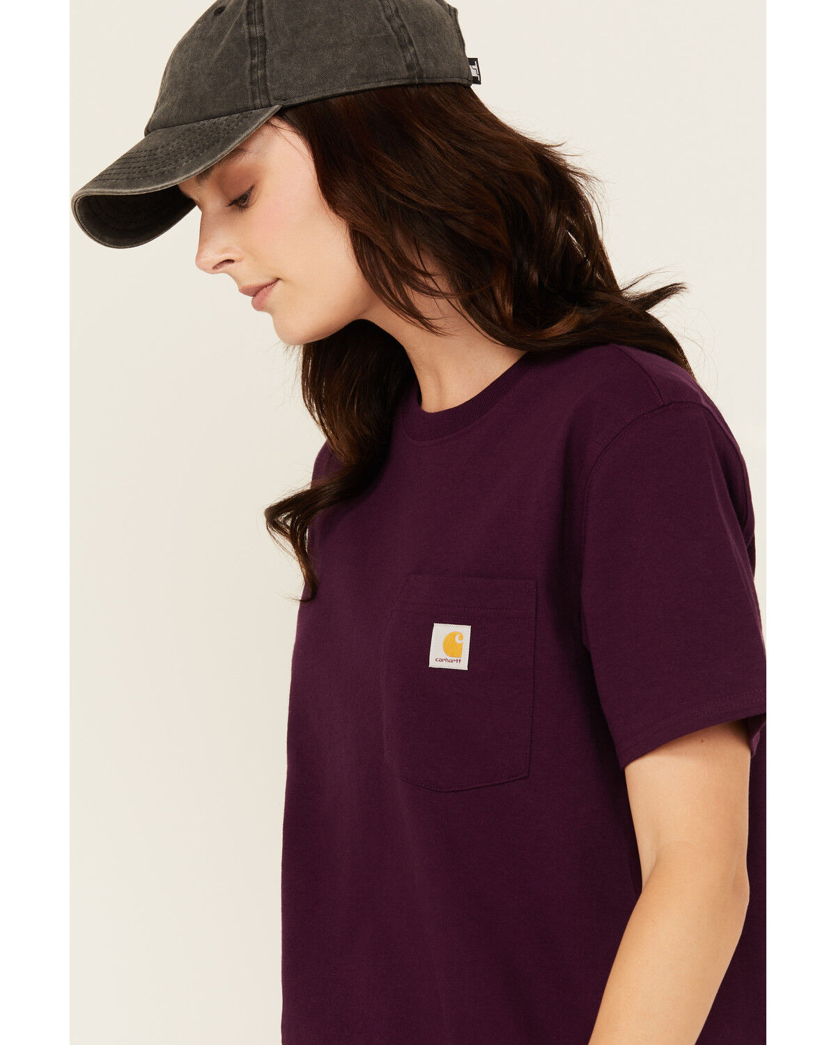 Carhartt Women's Loose Fit Heavyweight Short Sleeve Pocket Tee