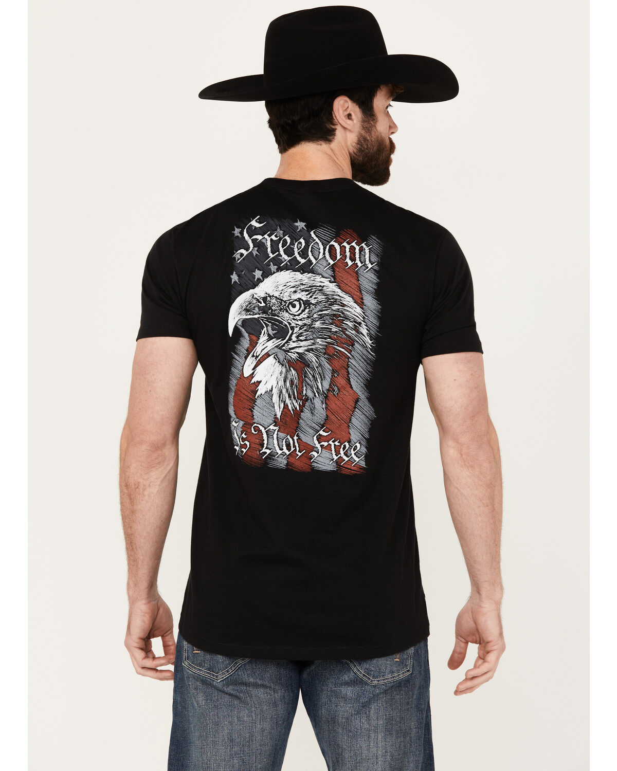 Howitzer Men's Freedom Sketch Short Sleeve T-Shirt