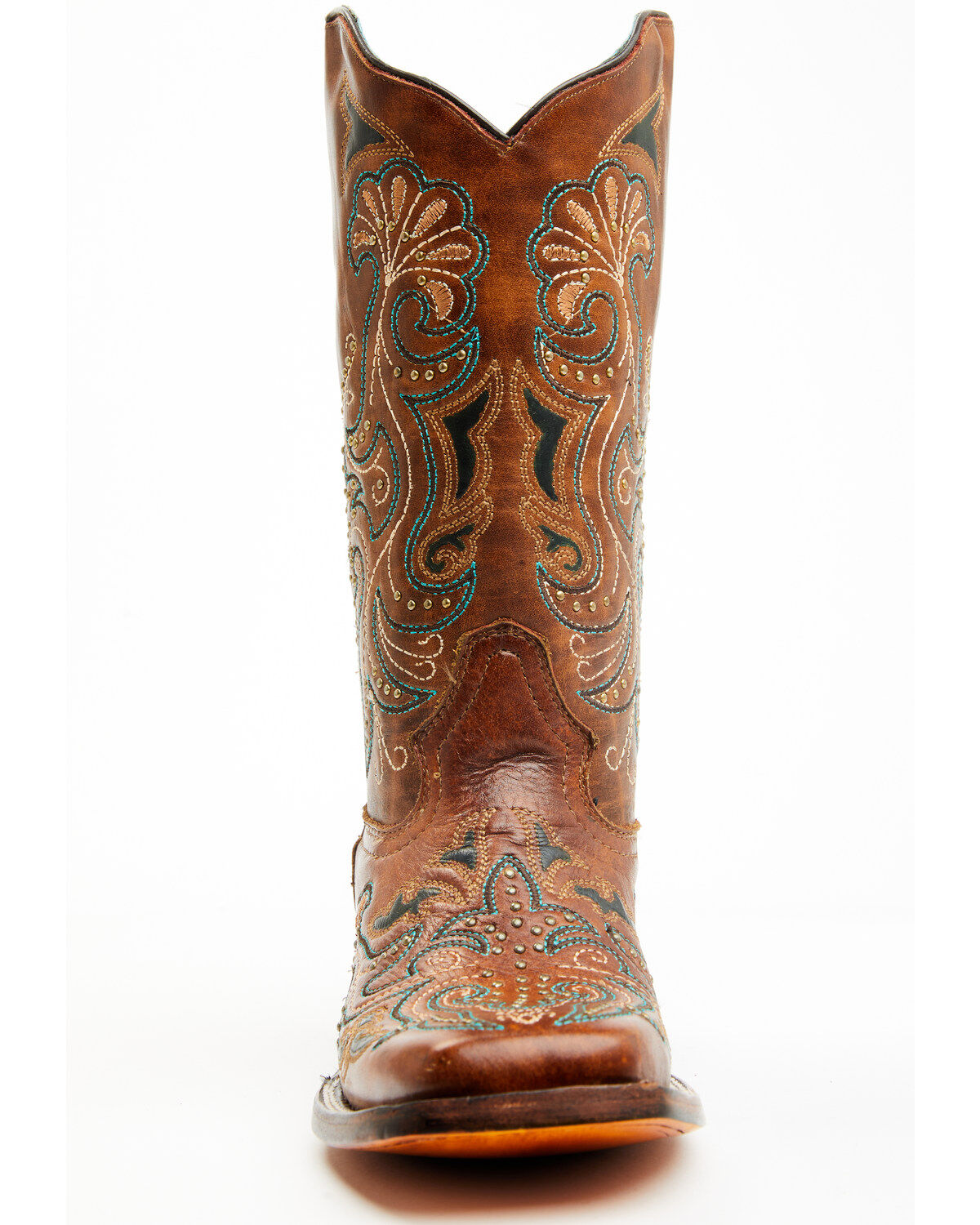 Corral Women's Embroidered Western Boots - Broad Square Toe