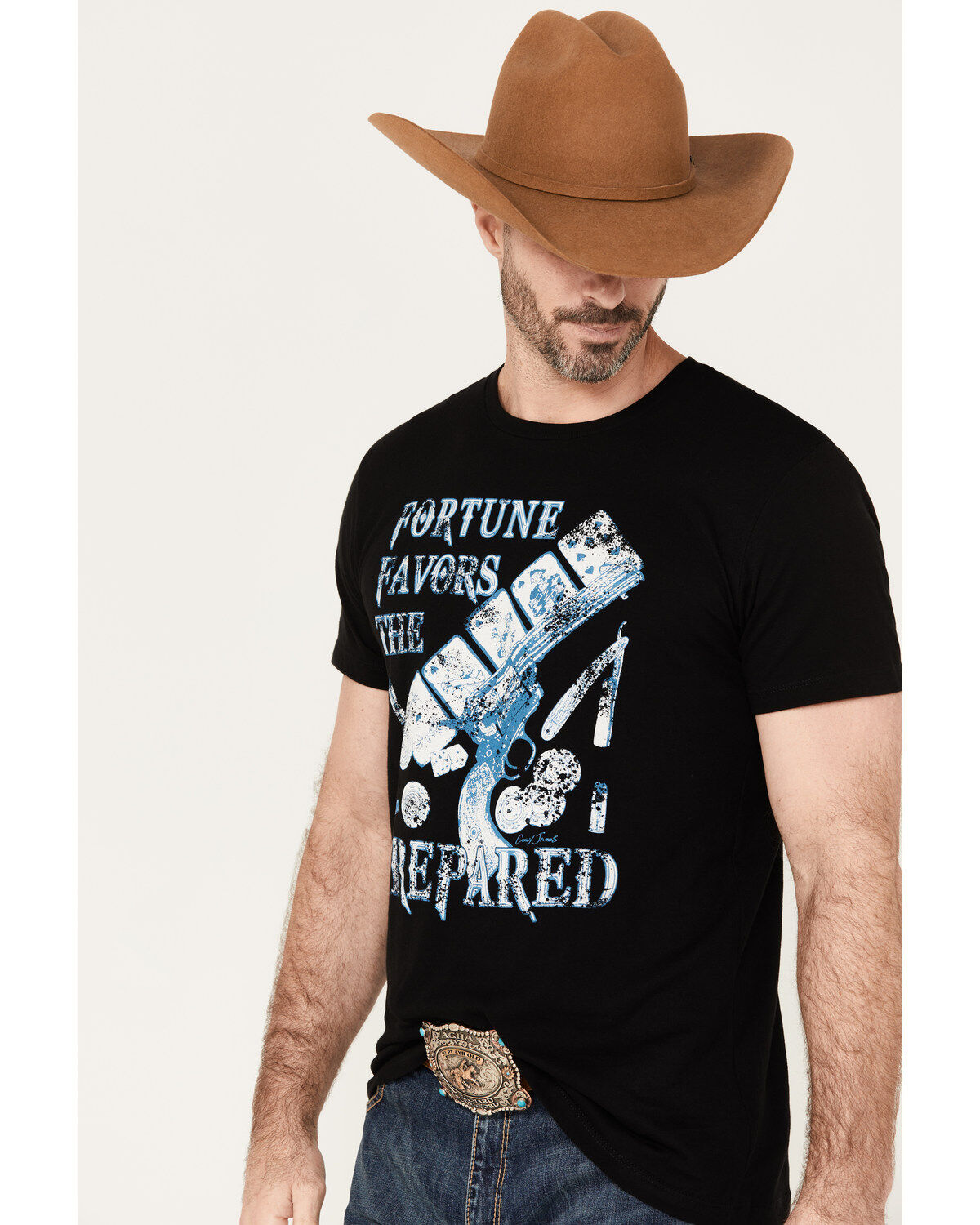 Cody James Men's Fortune Short Sleeve Graphic T-Shirt