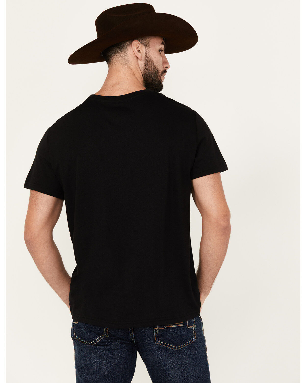 Rock & Roll Denim Men's Americana Logo Short Sleeve Graphic T-Shirt