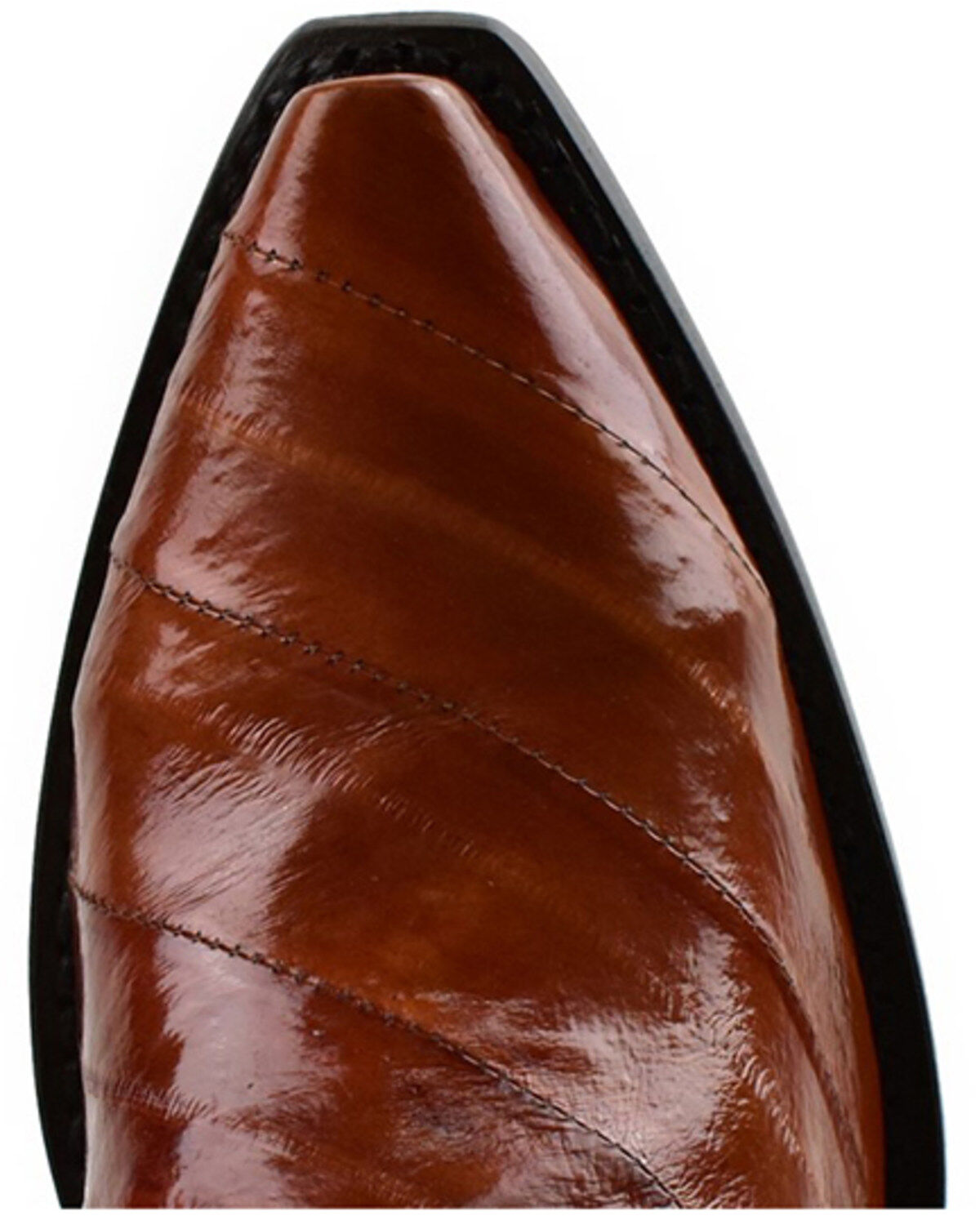 Dan Post Women's Eel Peanut Exotic Western Boot - Snip Toe