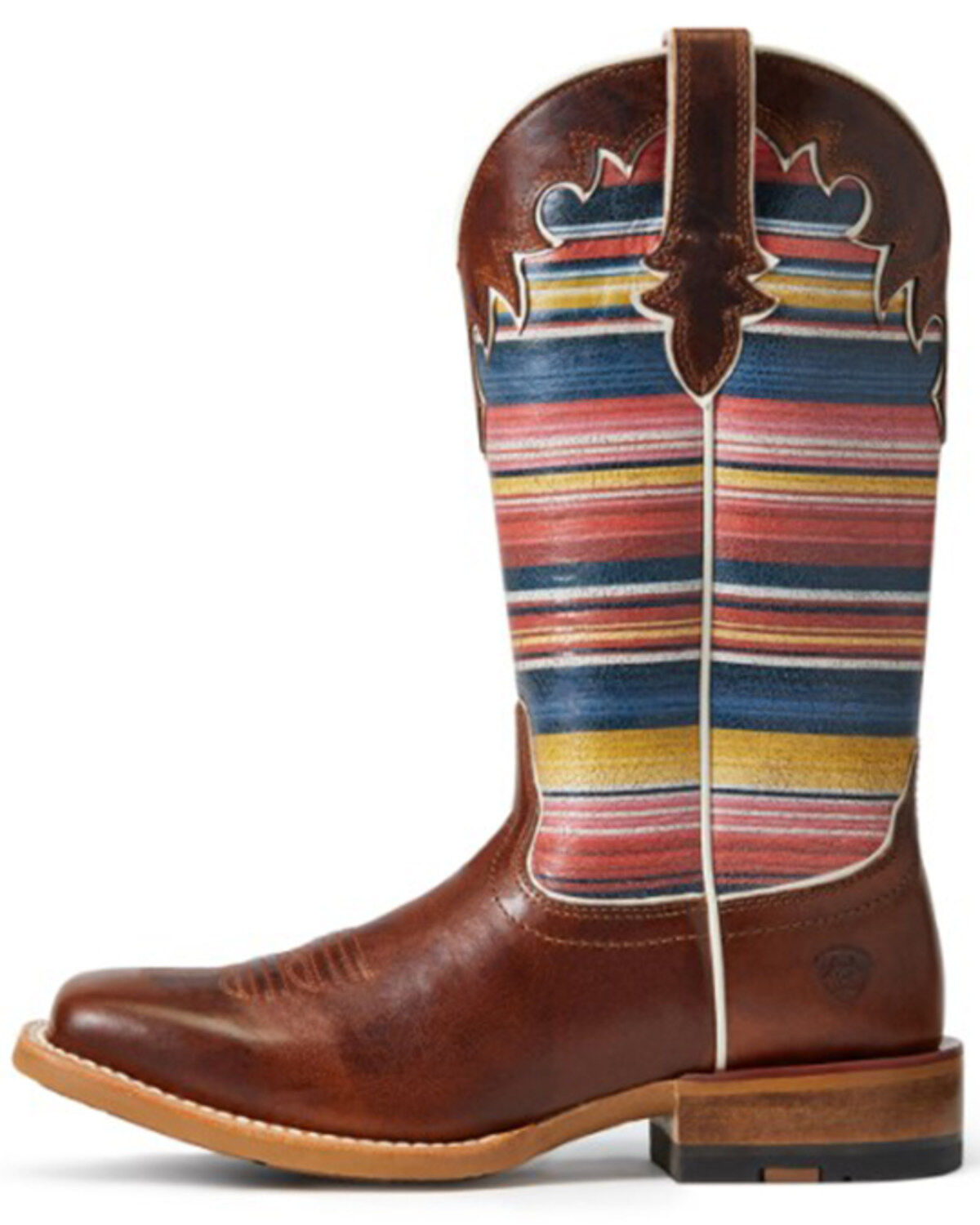 Ariat Women's Fiona Rye Serape Western Performance Boots - Broad Square Toe