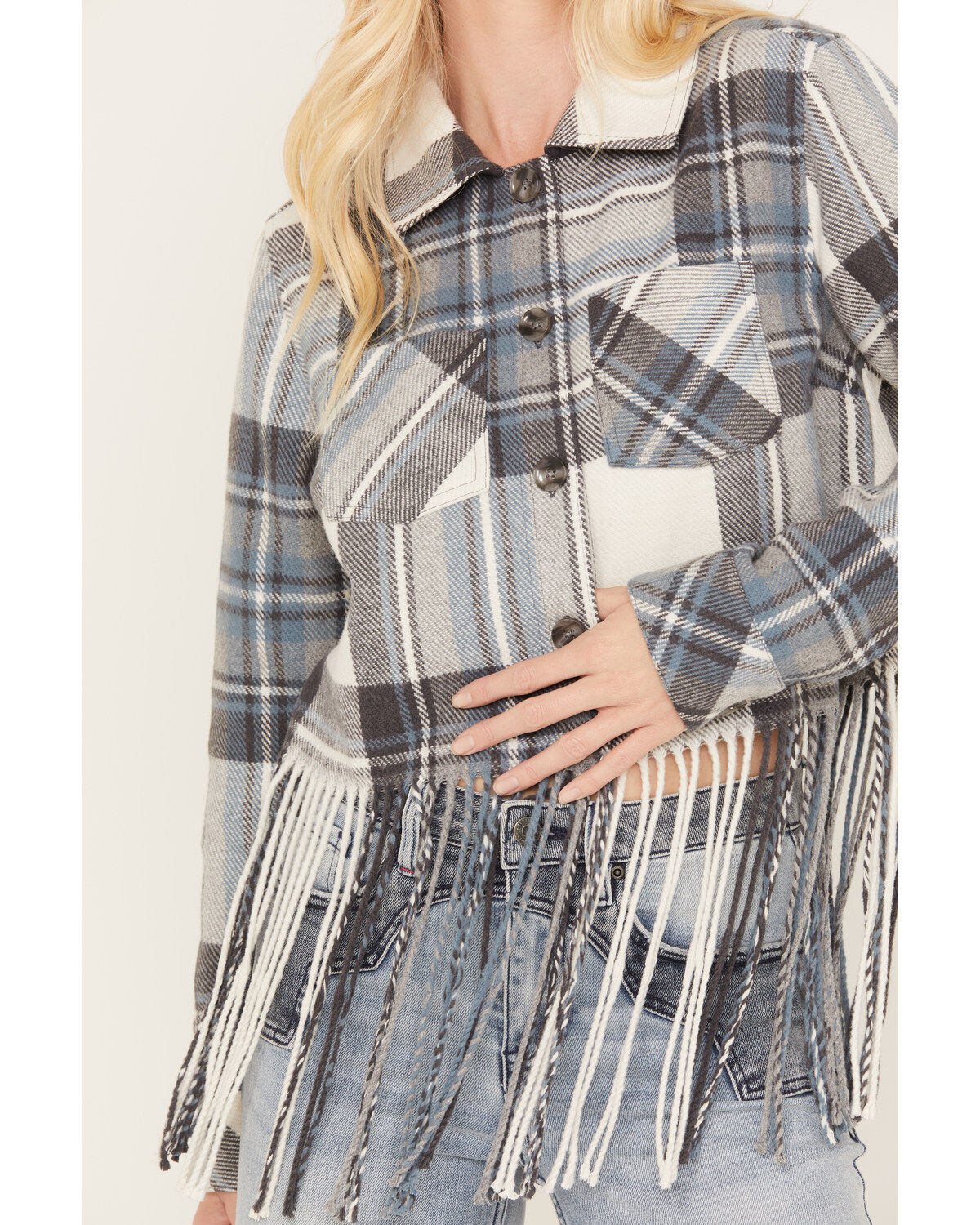 Idyllwind Women's Walker Cropped Fringe Jacket