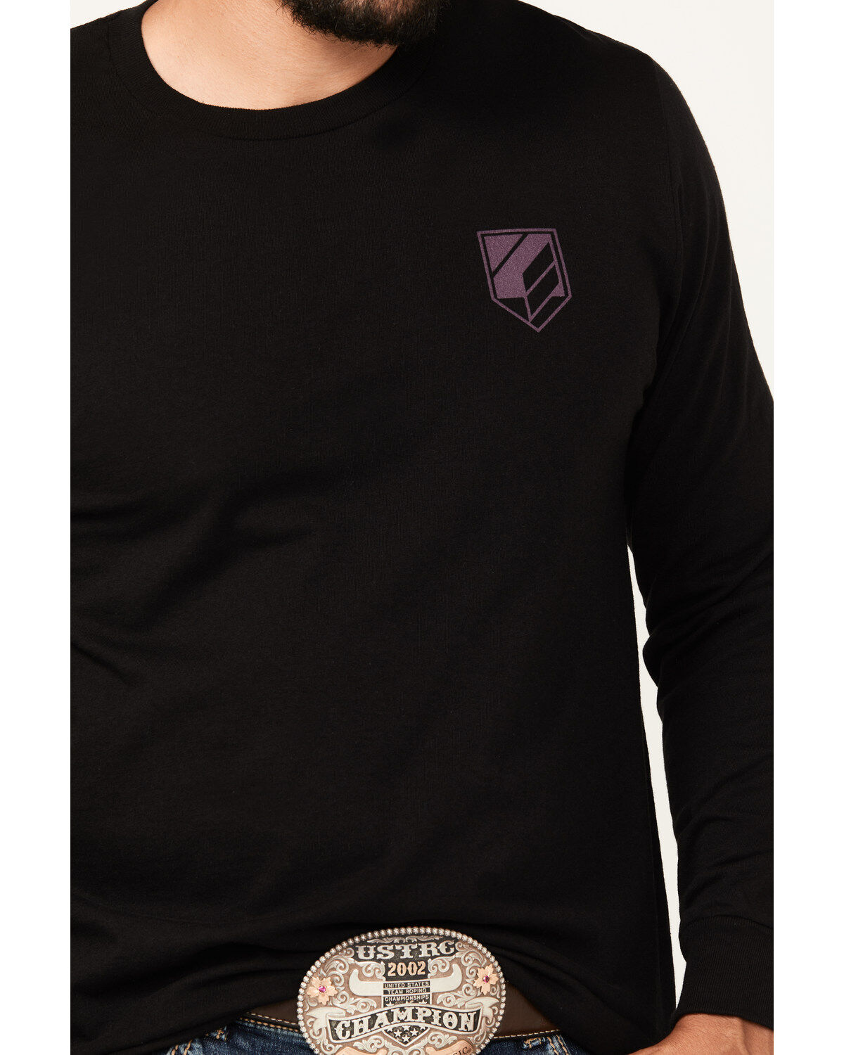 RANK 45&reg; Men's Bucklog Long Sleeve Graphic T-Shirt