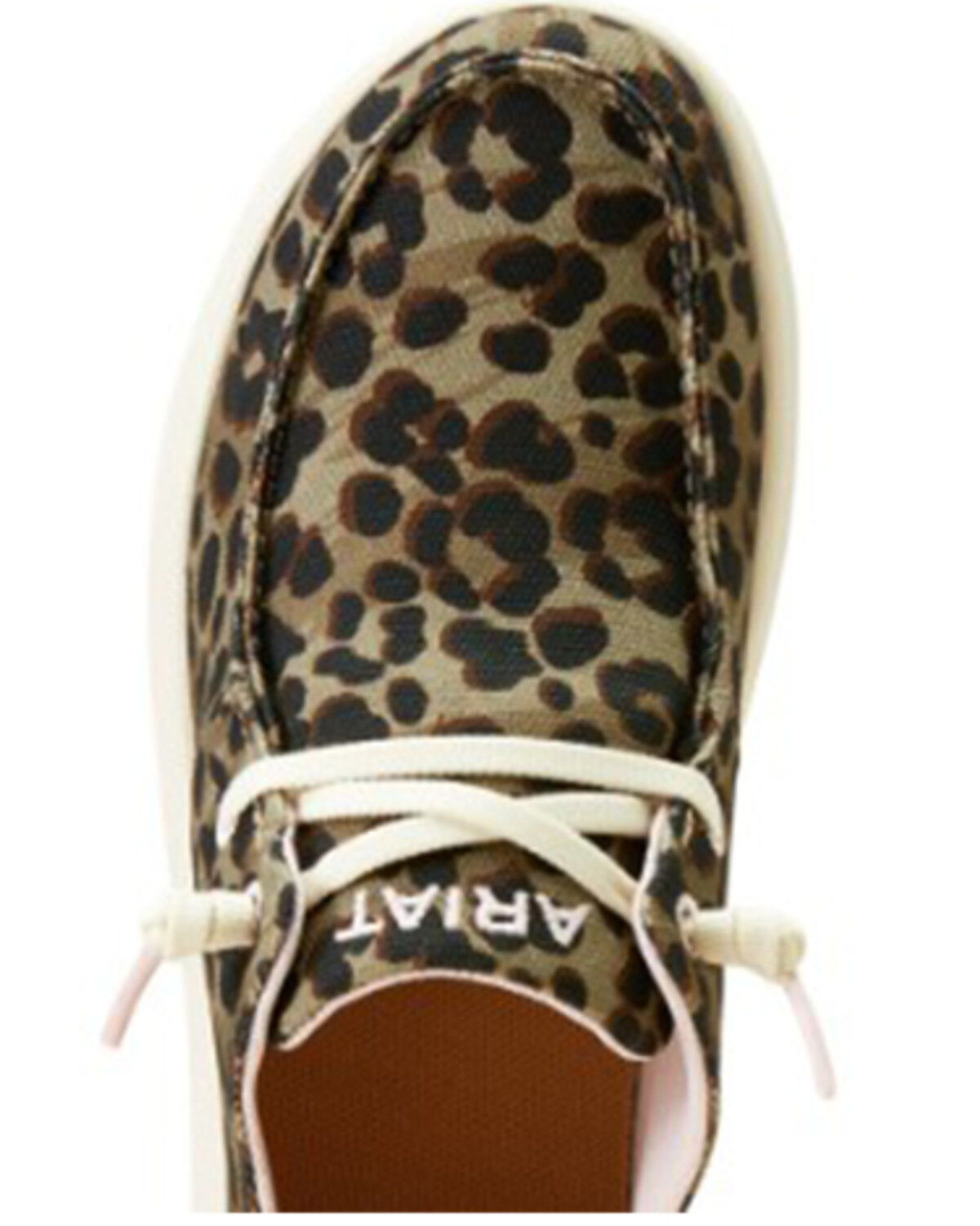 Ariat Women's Hilo Leopard Print Casual Shoes - Moc Toe