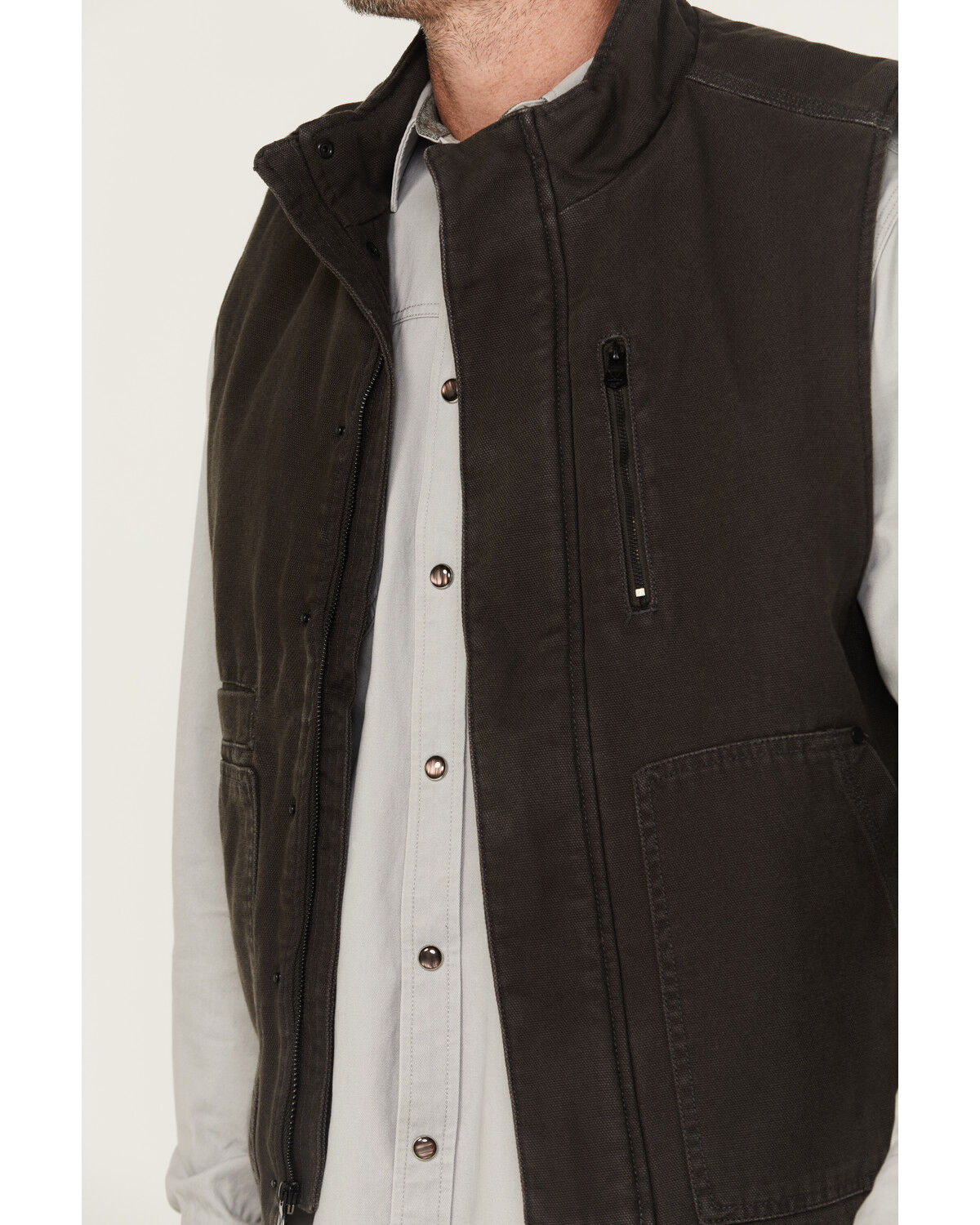 Thorogood Men's Heritage Stone Washed Canvas Vest