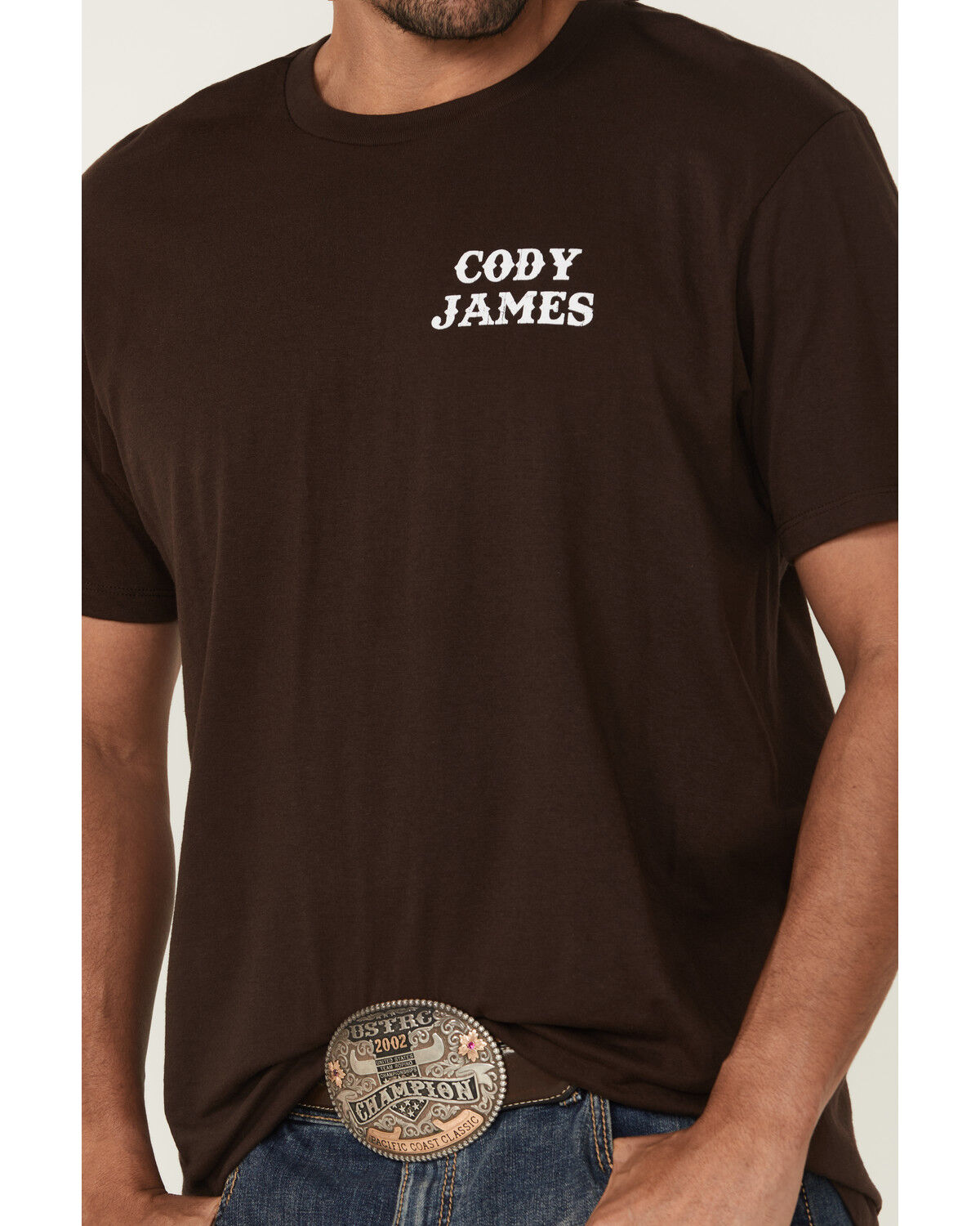 Cody James Men's Southwestern Skull Short Sleeve Graphic T-Shirt