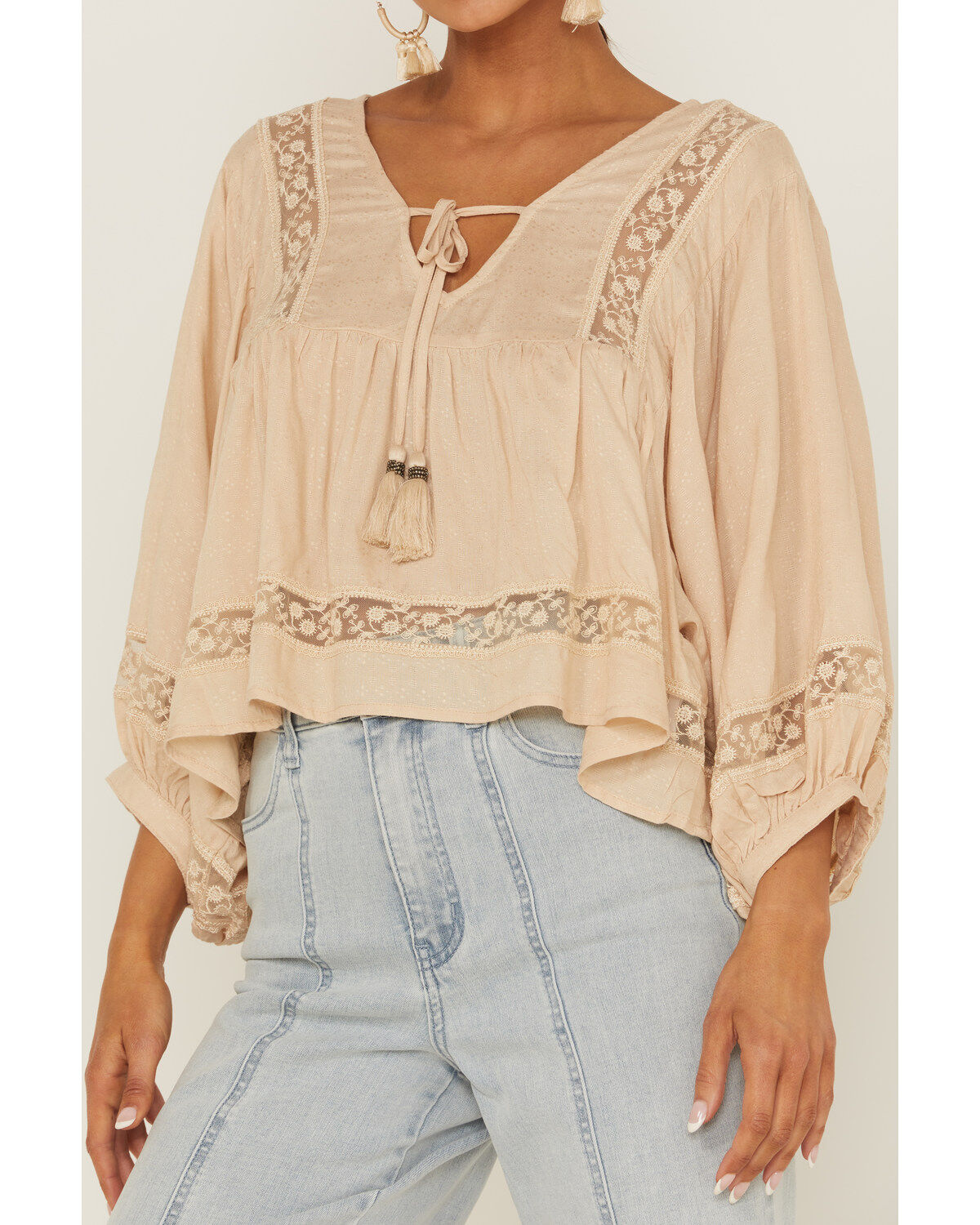 Band of the Free Women's Faun Lace Top