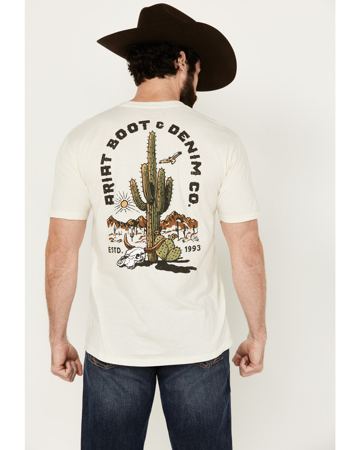 Ariat Men's Boot Barn Exclusive Southwest Cactus Short Sleeve Graphic T-Shirt