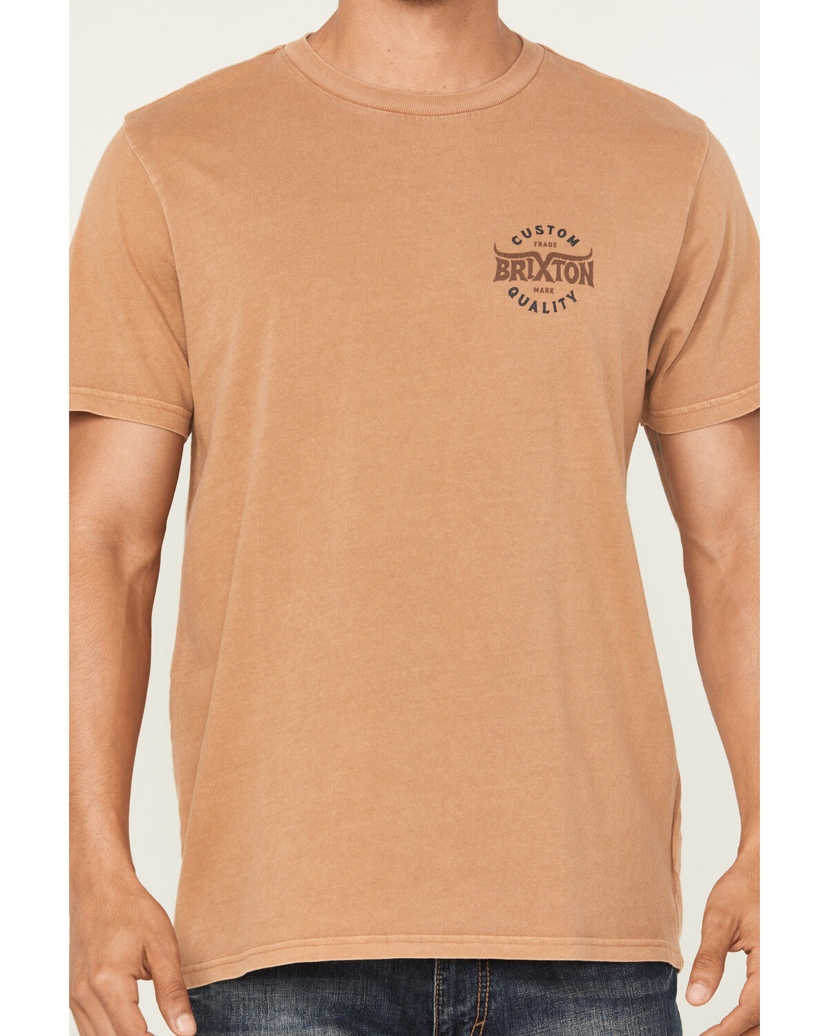 Brixton Men's Gibson Logo Short Sleeve Graphic T-Shirt